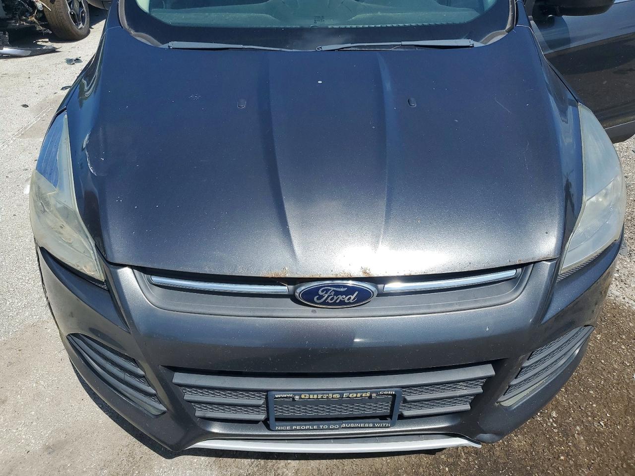 2015 Ford Escape Se Gray vin: 1FMCU9GX8FUB25947