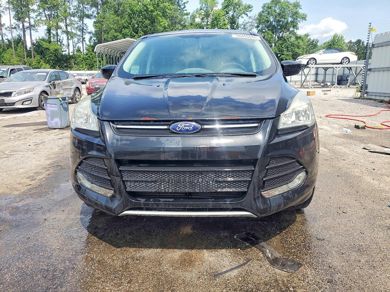 2015 Ford Escape Se Black vin: 1FMCU9GX8FUB60424
