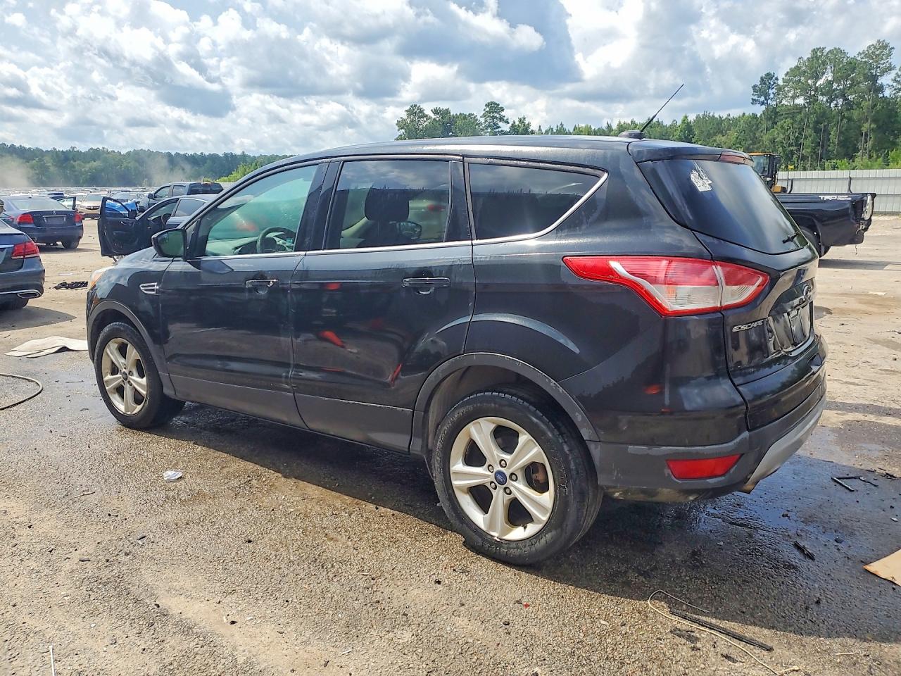 2015 Ford Escape Se Black vin: 1FMCU9GX8FUB60424