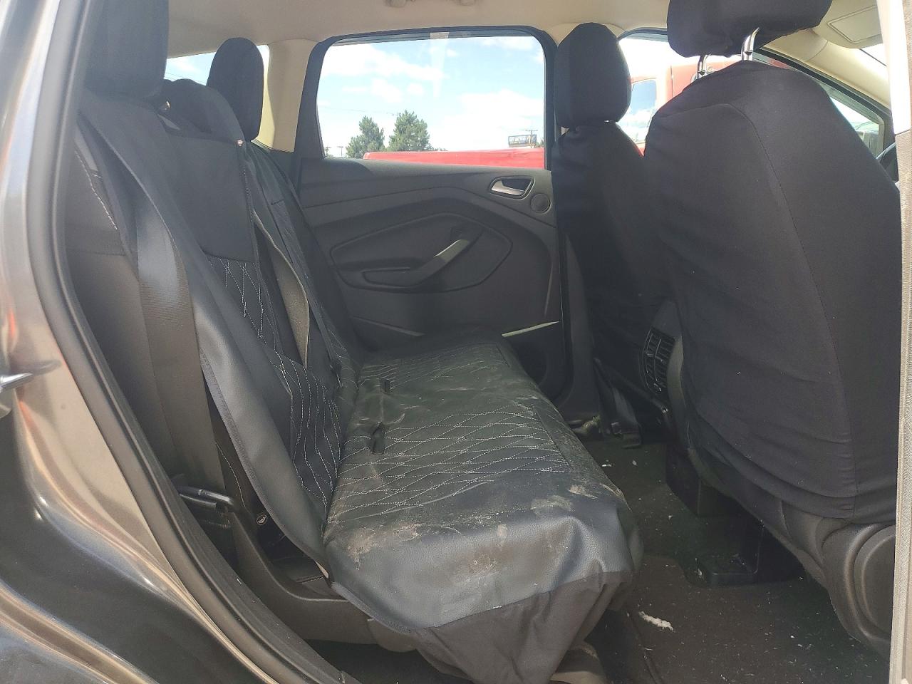 2015 Ford Escape Se Серый vin: 1FMCU9GX8FUB82049