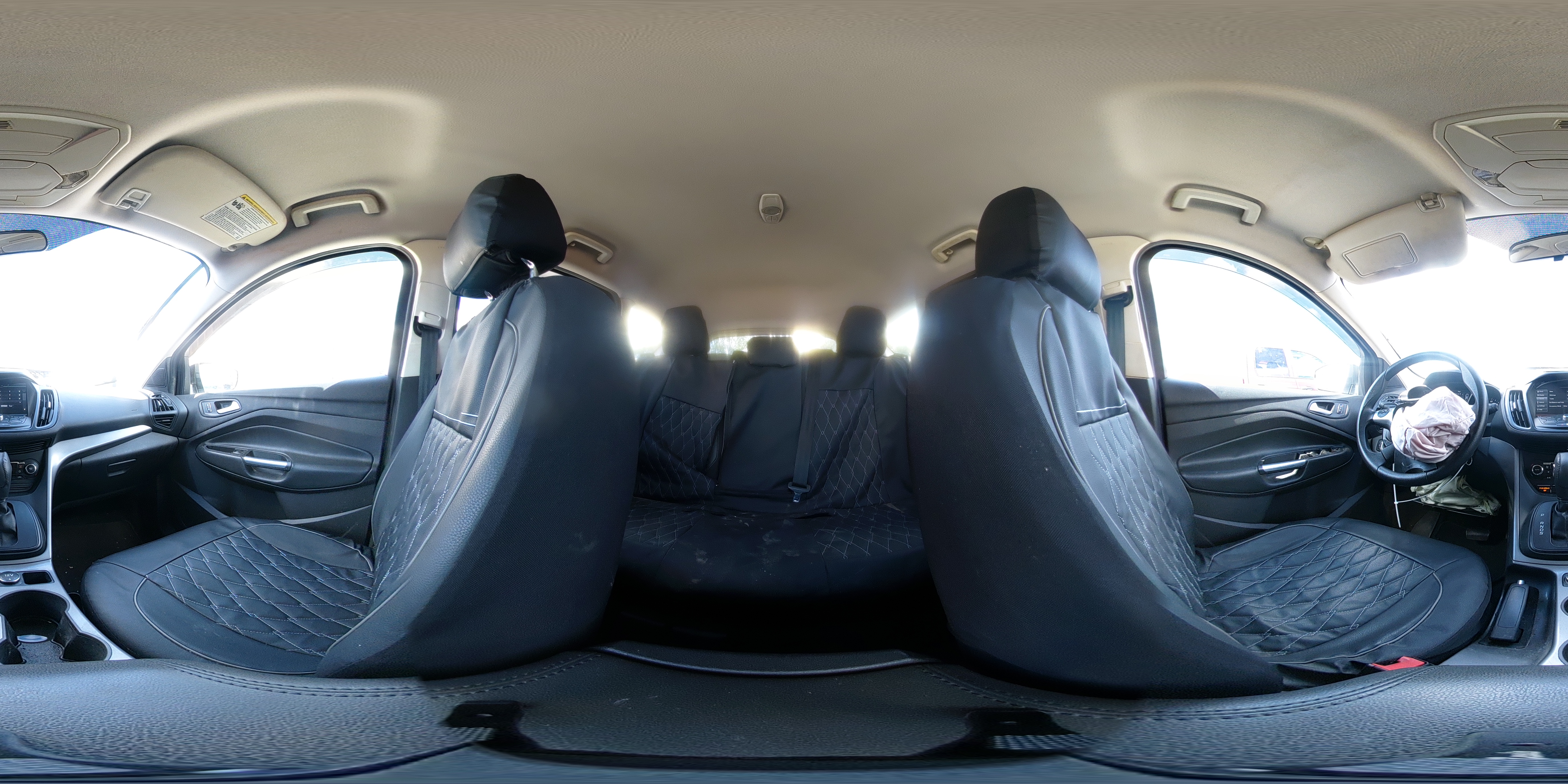 2015 Ford Escape Se Серый vin: 1FMCU9GX8FUB82049