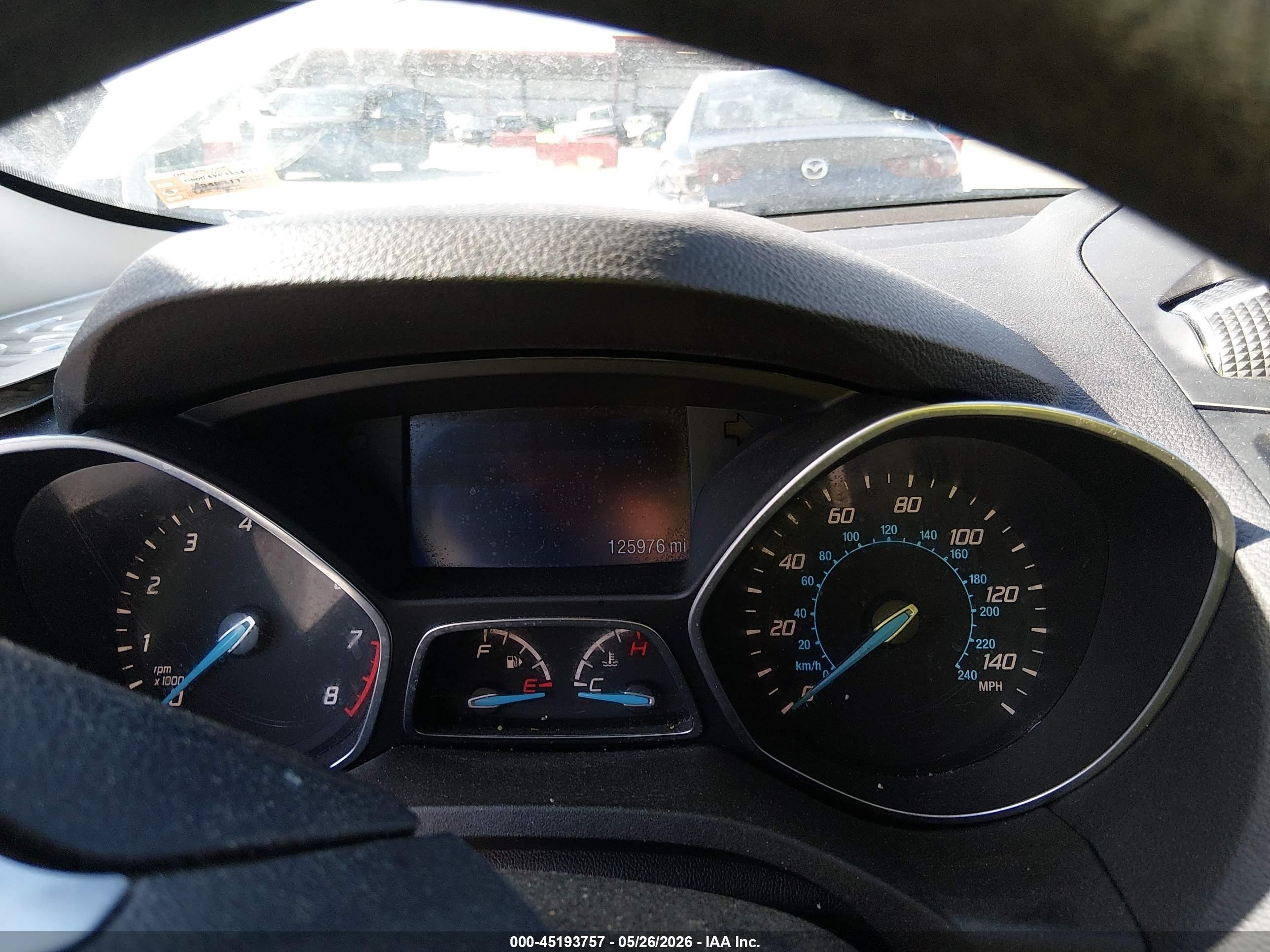 2015 Ford Escape Se White vin: 1FMCU9GX8FUC28530