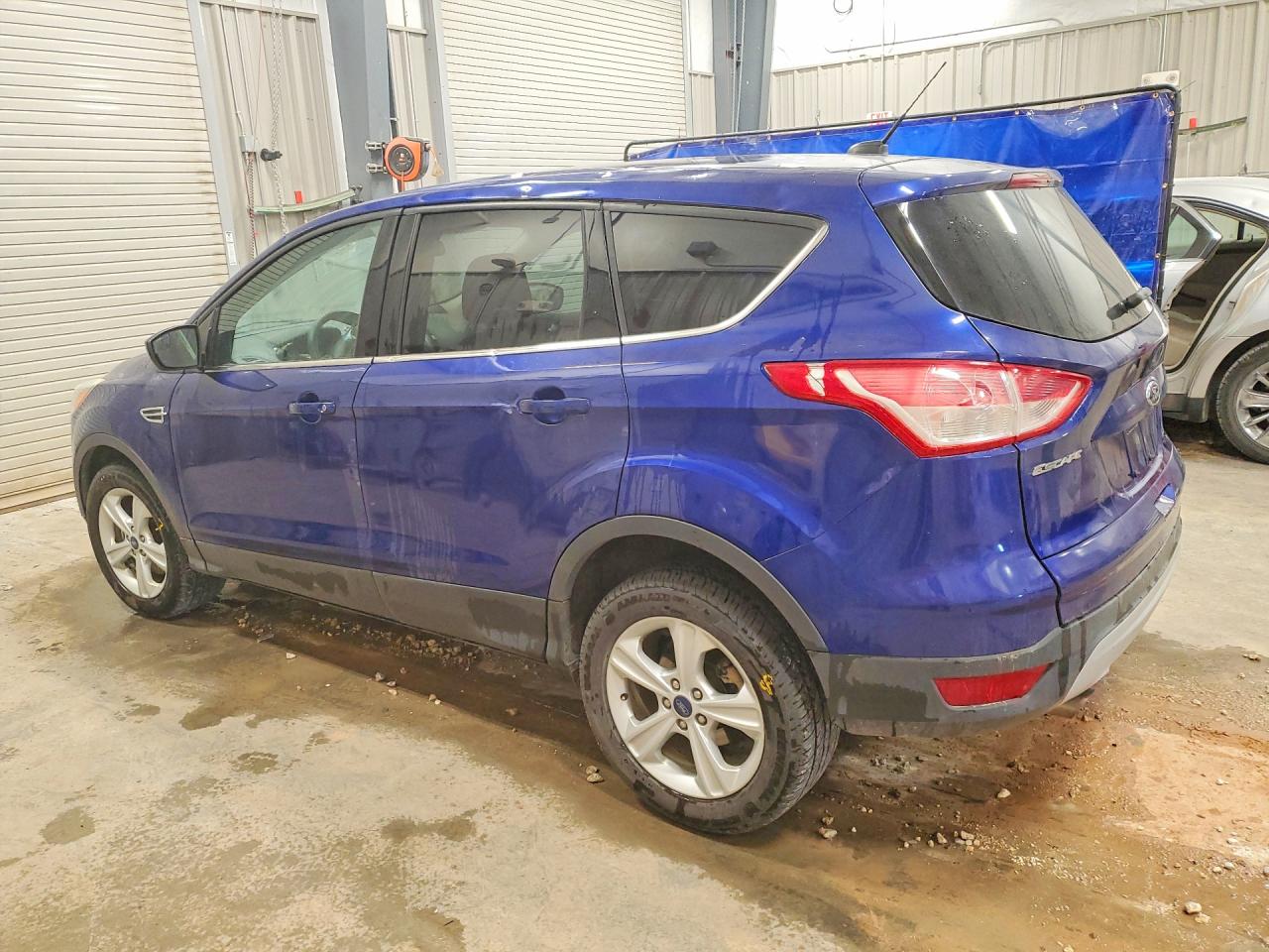 2015 Ford Escape Se Синий vin: 1FMCU9GX8FUC43061