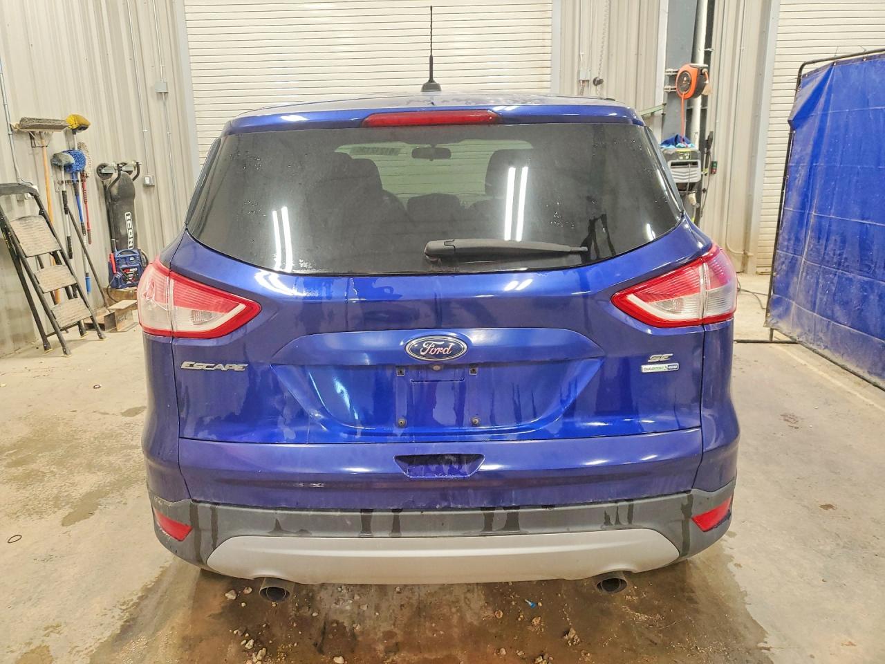 2015 Ford Escape Se Синий vin: 1FMCU9GX8FUC43061