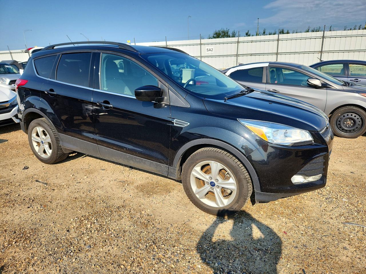 2015 Ford Escape Se Black vin: 1FMCU9GX8FUC50673