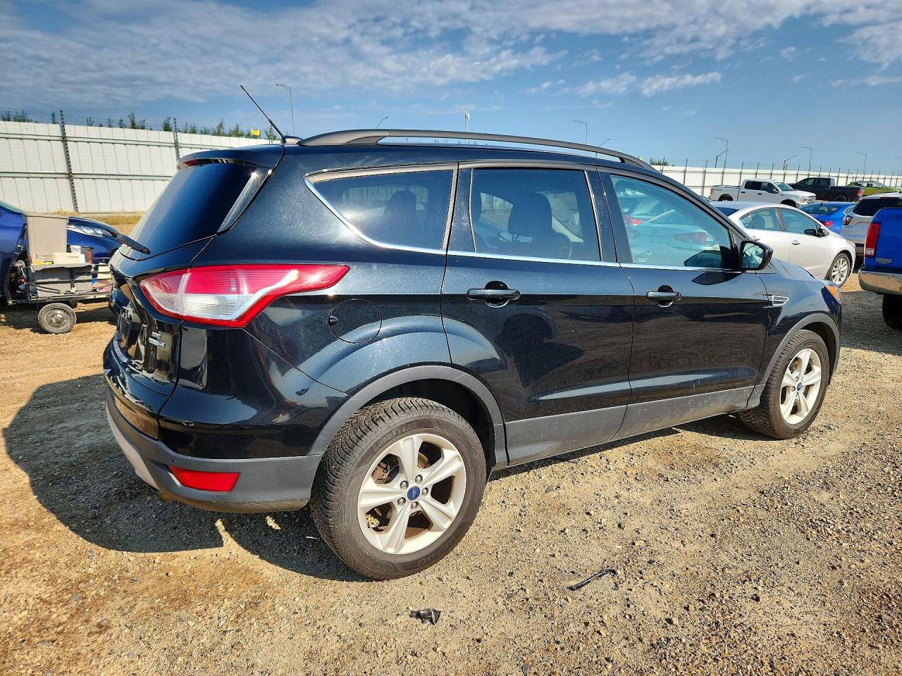2015 Ford Escape Se Black vin: 1FMCU9GX8FUC50673
