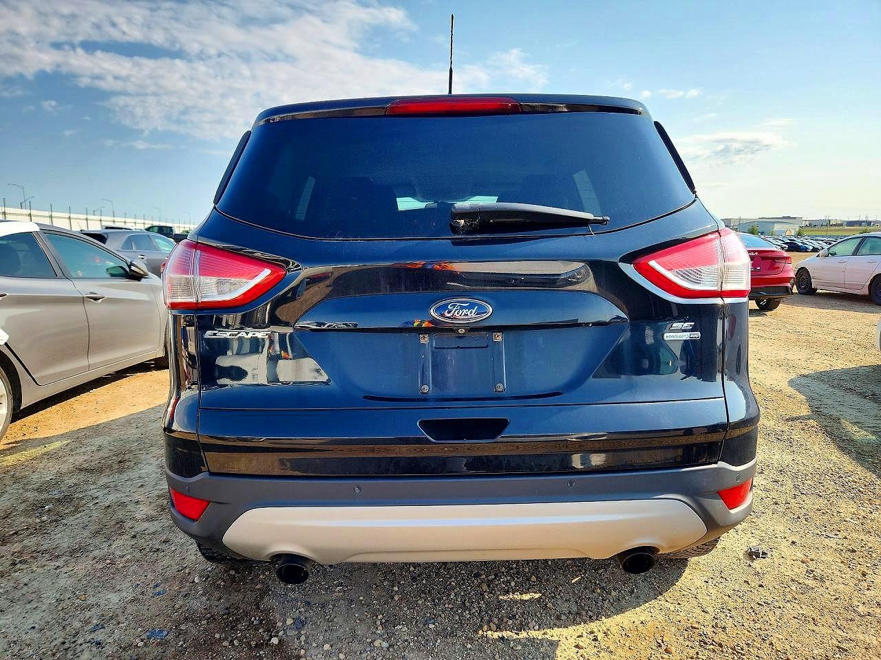 2015 Ford Escape Se Black vin: 1FMCU9GX8FUC50673
