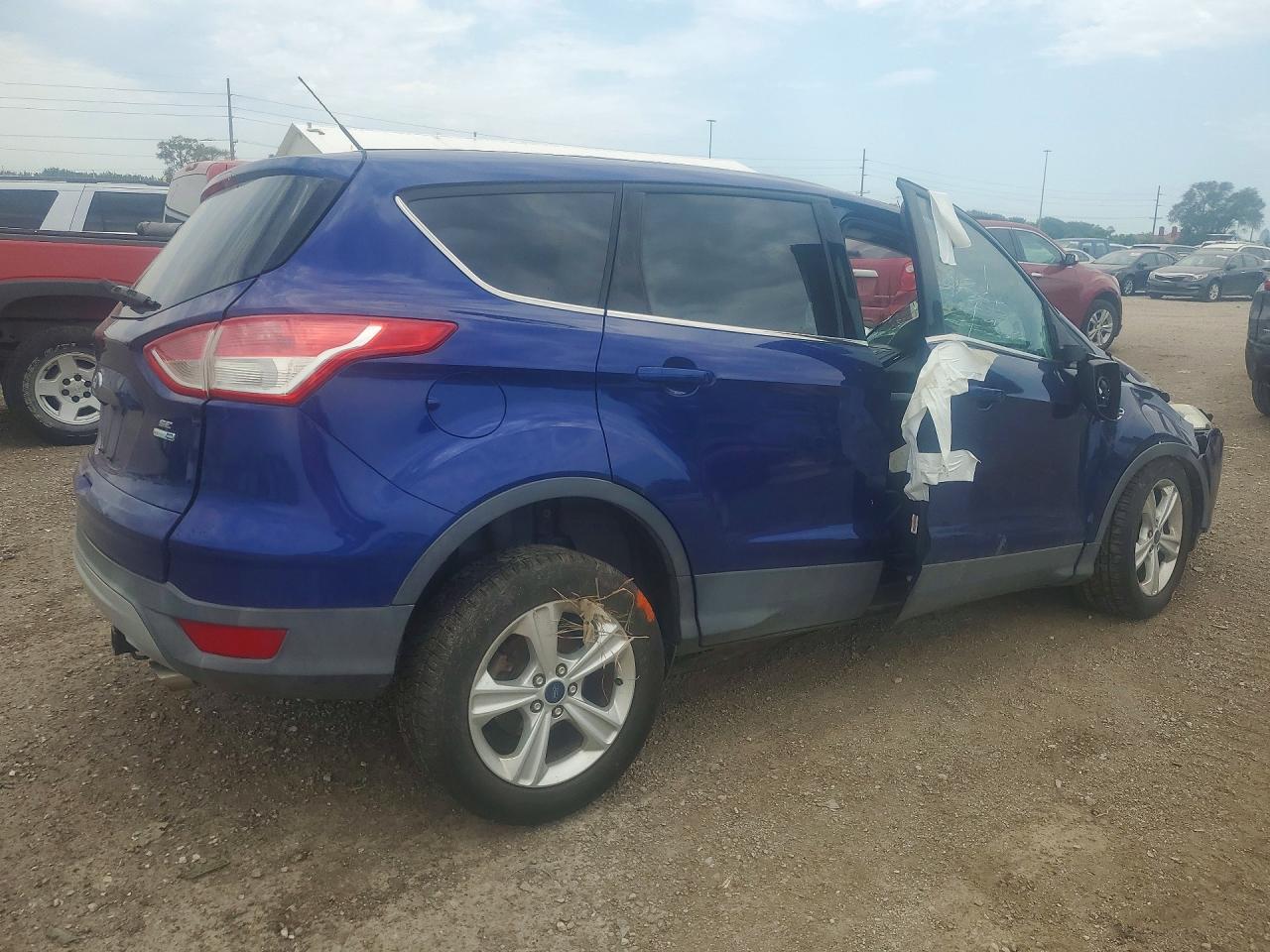 2015 Ford Escape Se Blue vin: 1FMCU9GX8FUC80188
