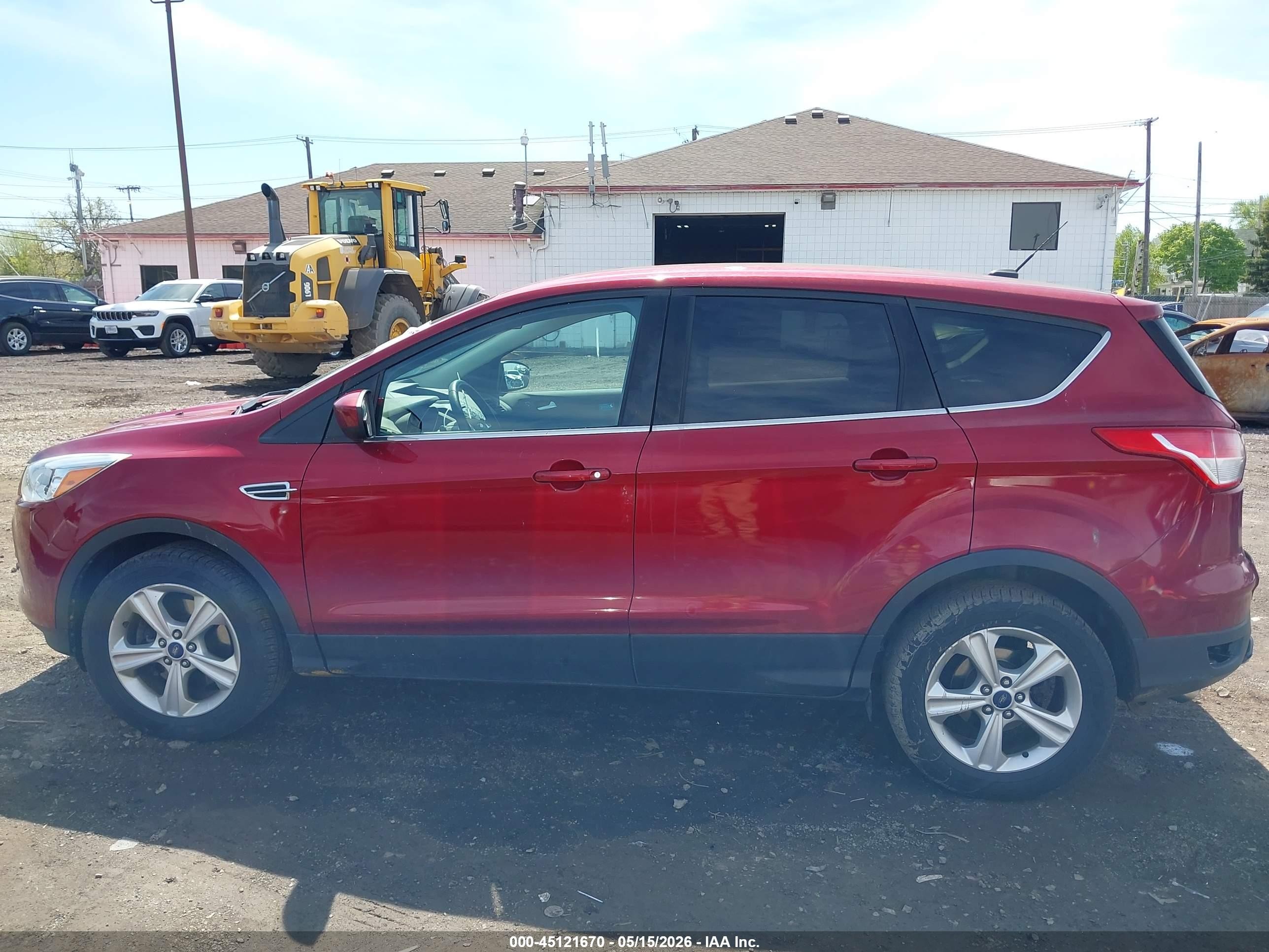 2015 Ford Escape Se Red vin: 1FMCU9GX8FUC89926