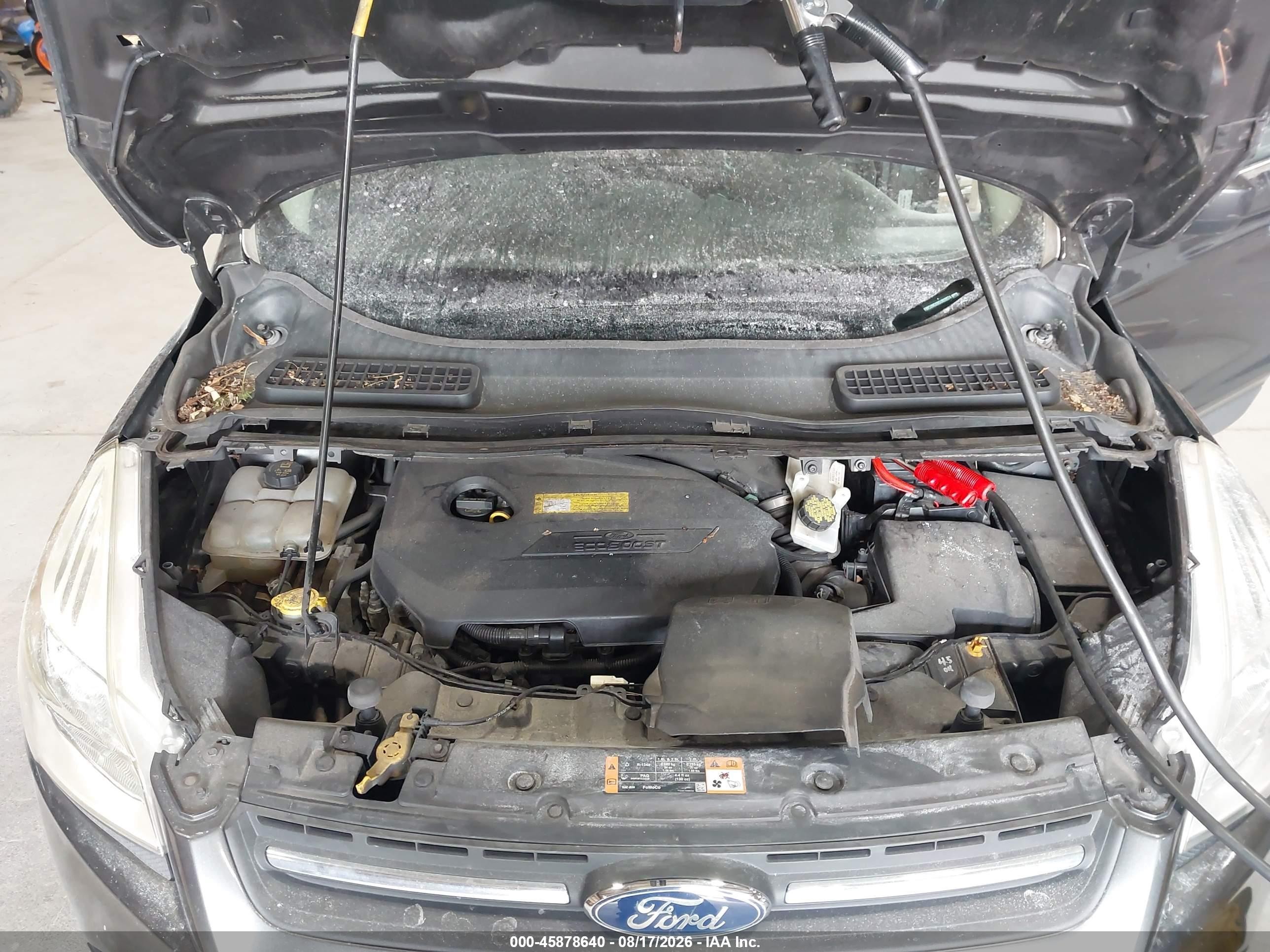 2016 Ford Escape Se Gray vin: 1FMCU9GX8GUB28574