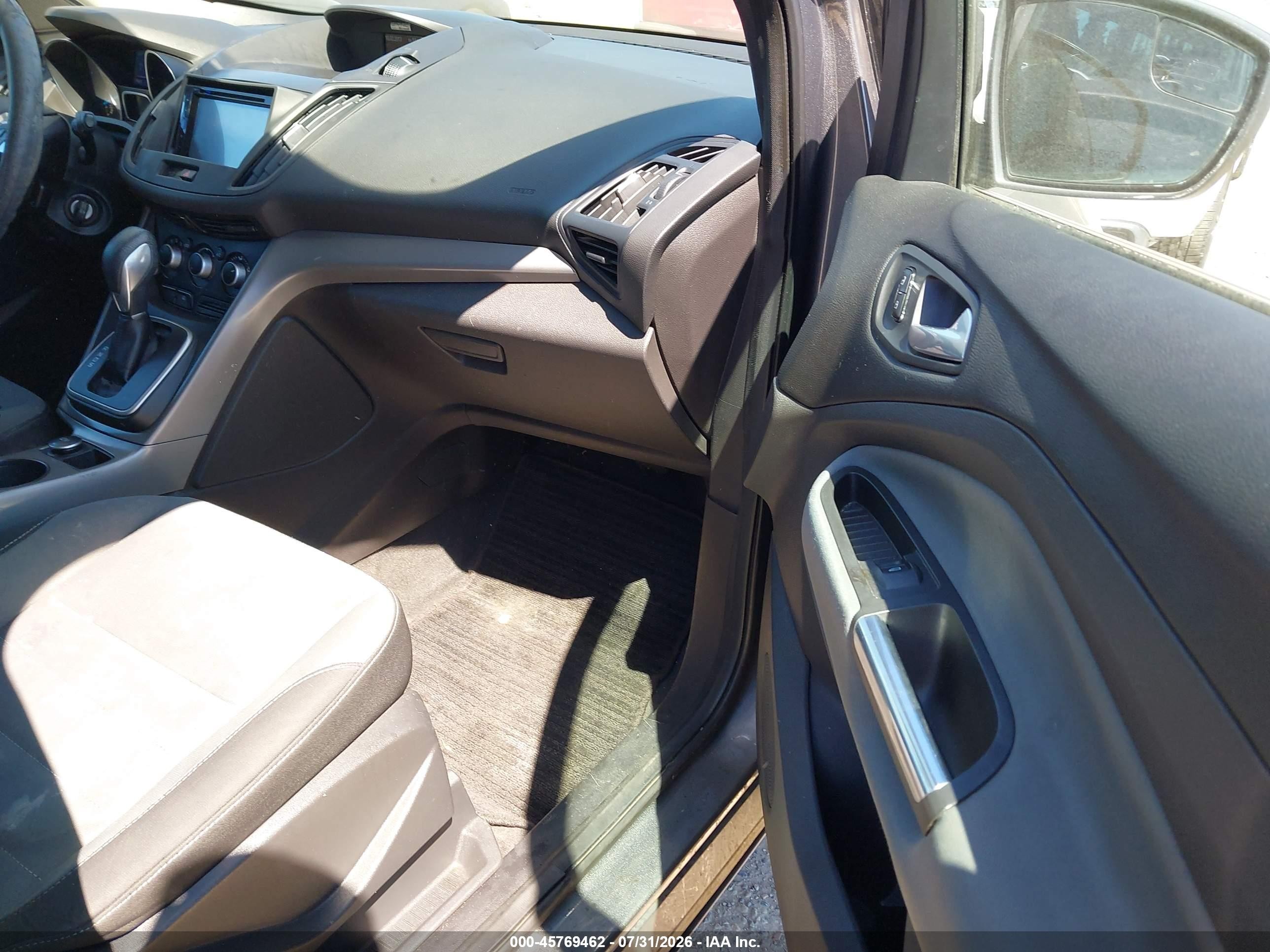 2013 Ford Escape Se Gray vin: 1FMCU9GX9DUA54819