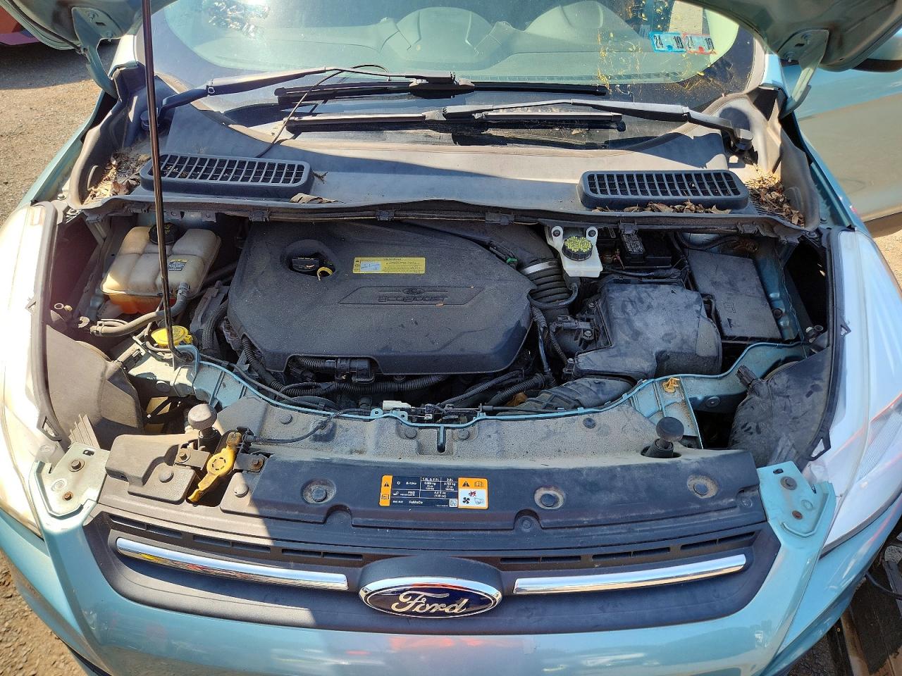 2013 Ford Escape Se Turquoise vin: 1FMCU9GX9DUB27834