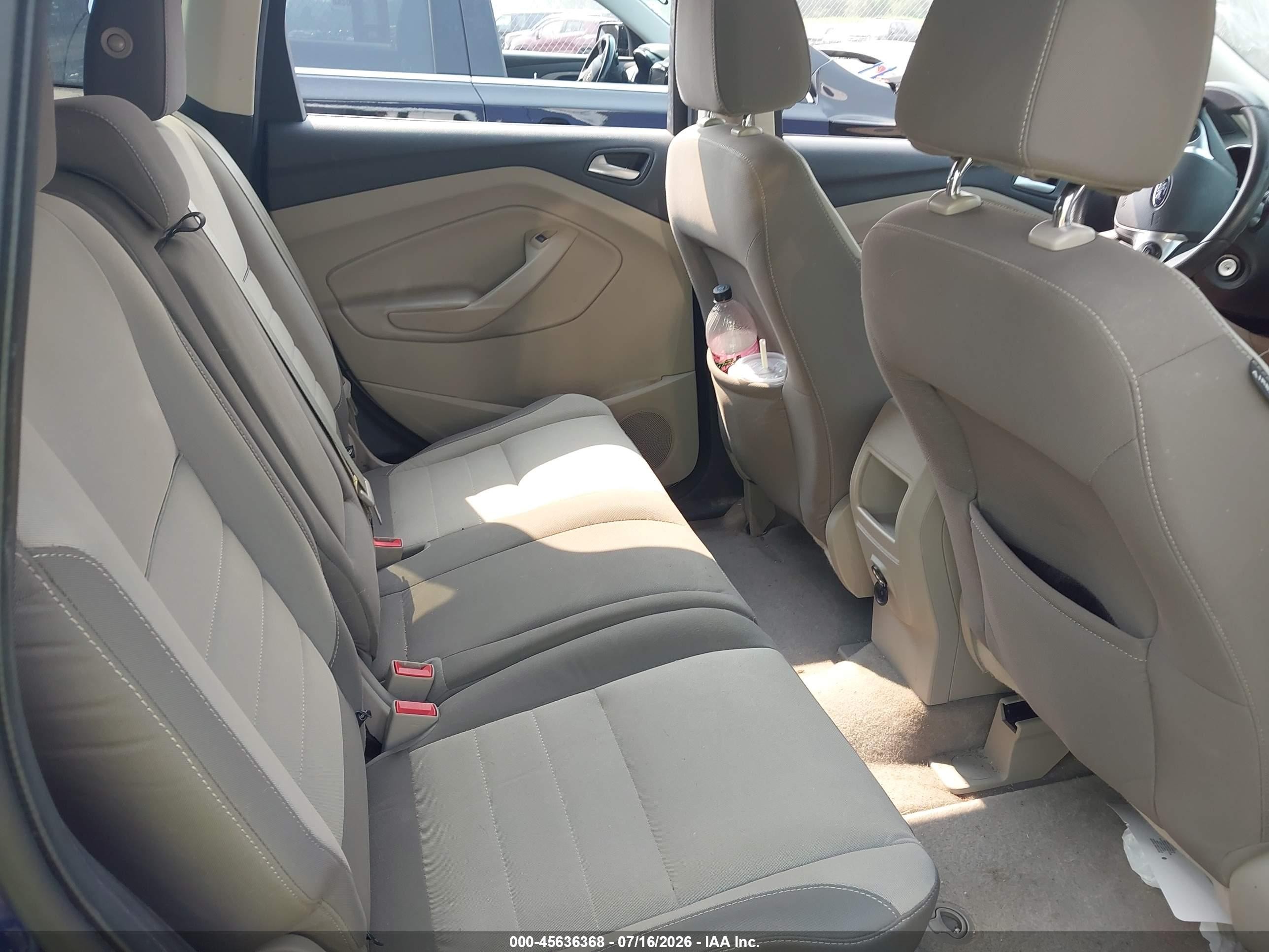 2013 Ford Escape Se Blue vin: 1FMCU9GX9DUB71736