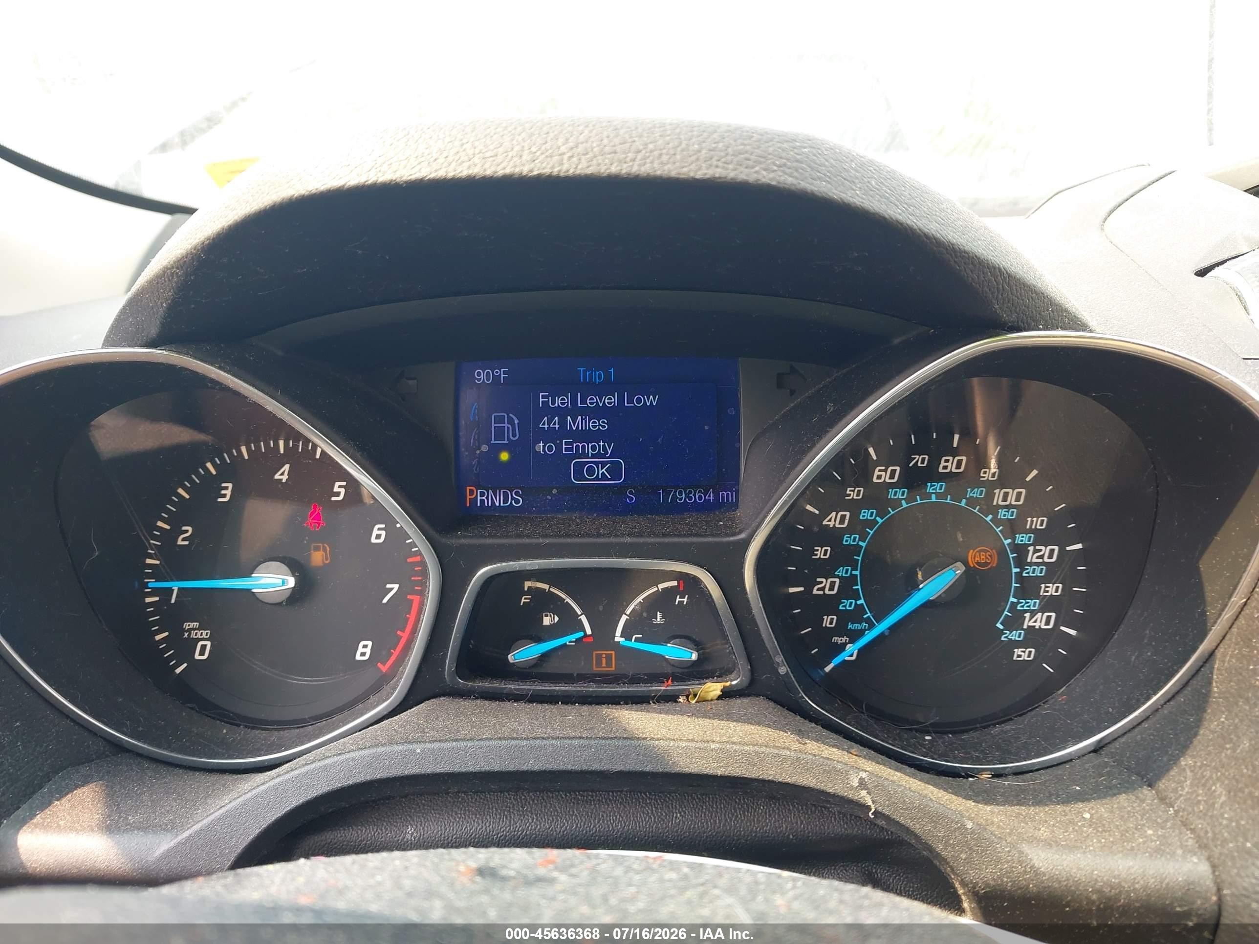 2013 Ford Escape Se Blue vin: 1FMCU9GX9DUB71736