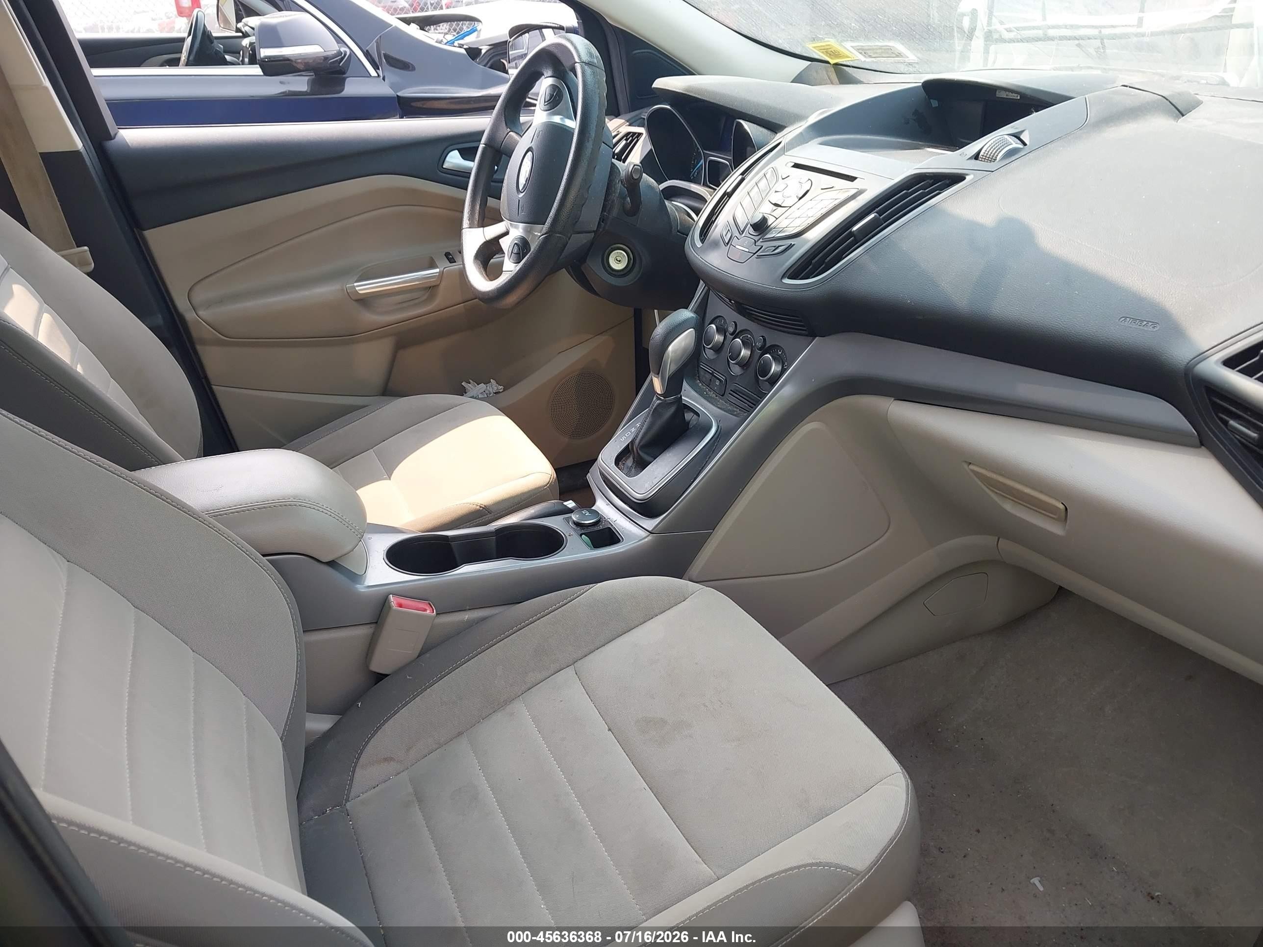 2013 Ford Escape Se Blue vin: 1FMCU9GX9DUB71736