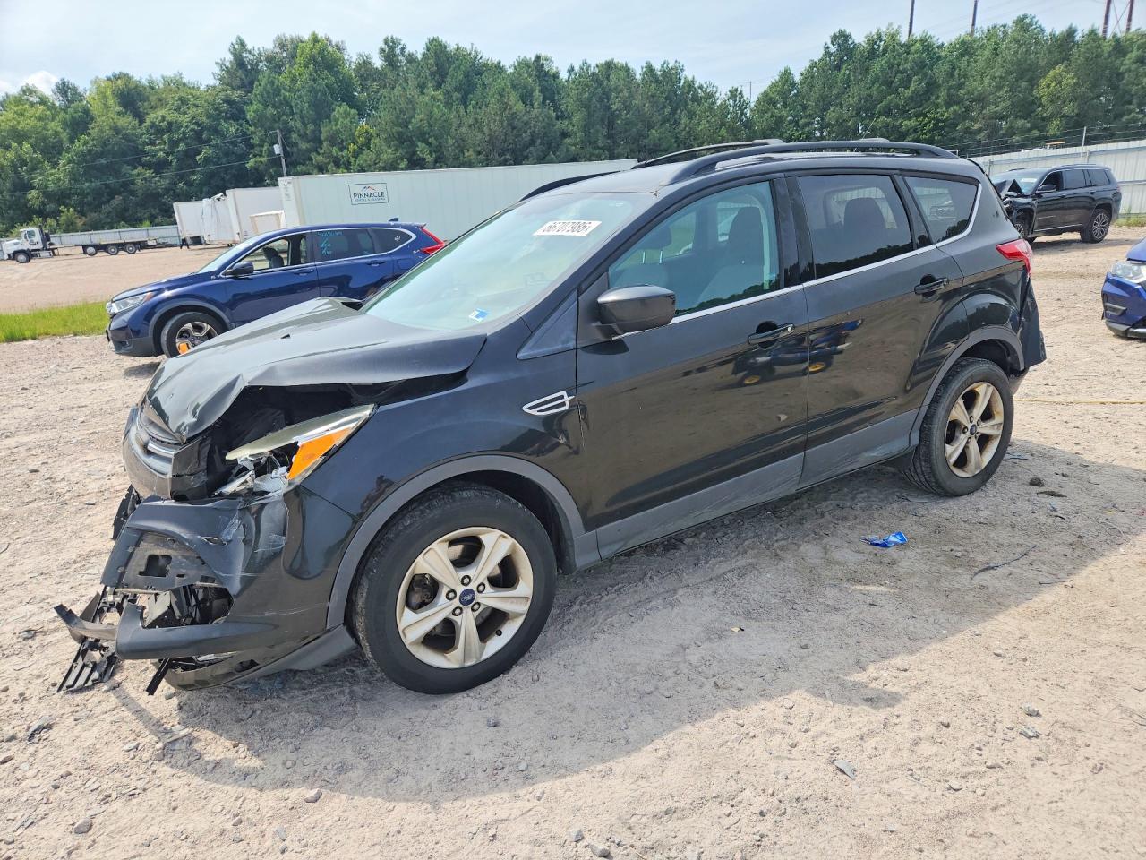 2013 Ford Escape Se Black vin: 1FMCU9GX9DUC40053