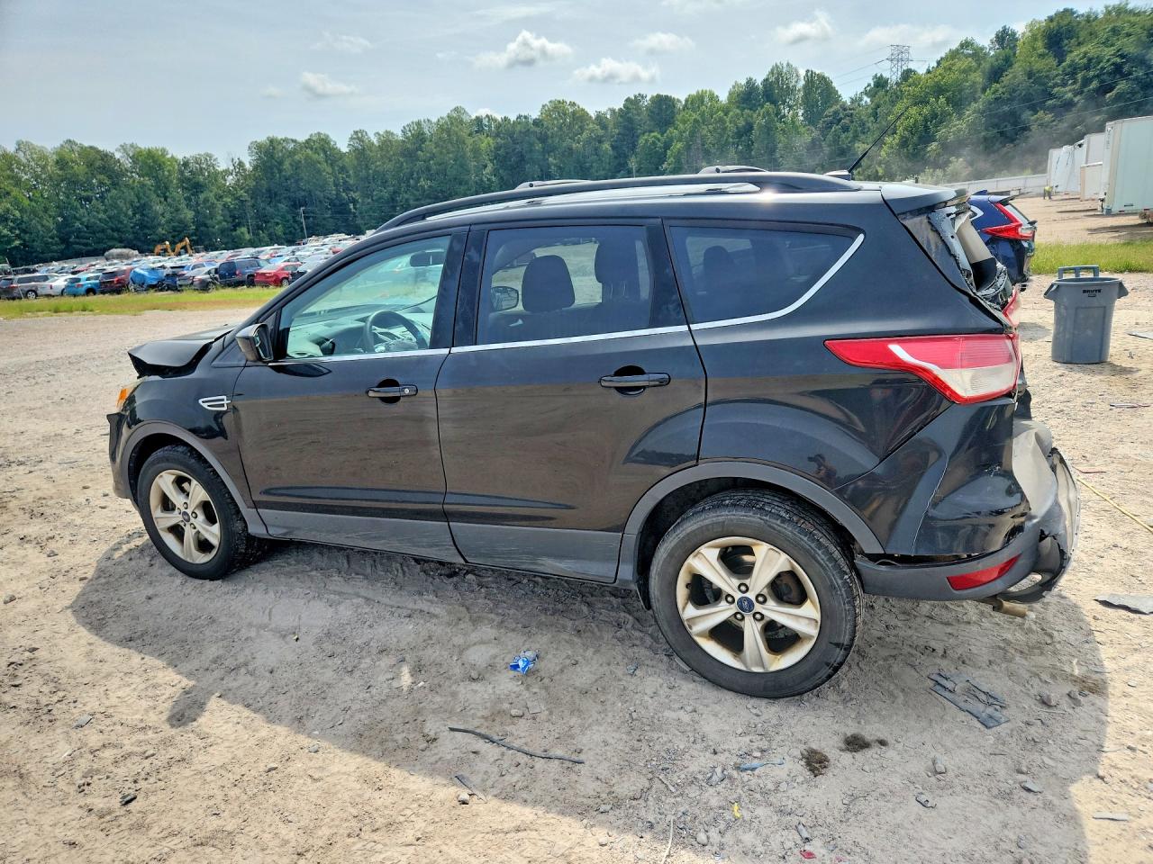 2013 Ford Escape Se Black vin: 1FMCU9GX9DUC40053