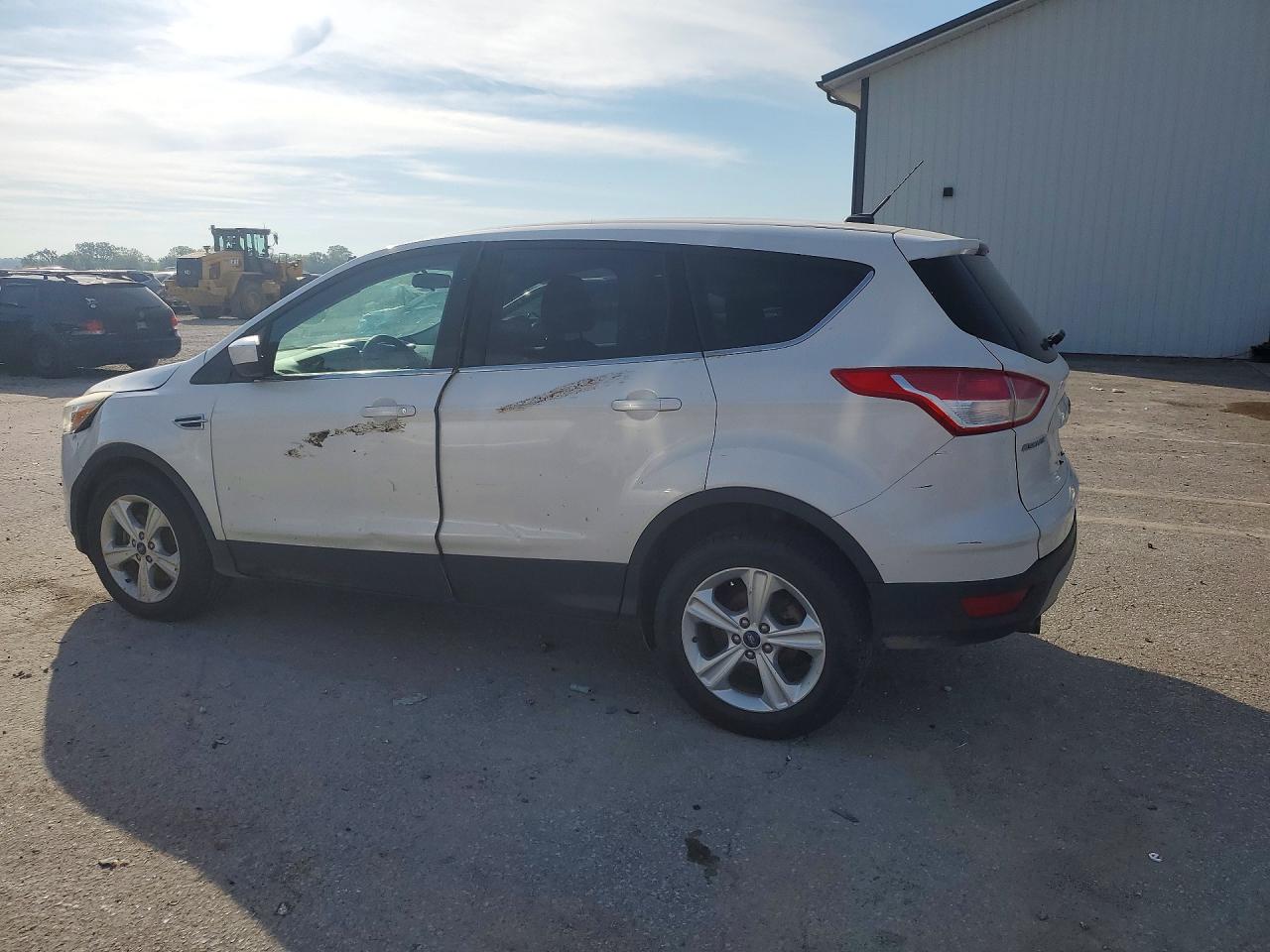 2013 Ford Escape Se White vin: 1FMCU9GX9DUC55104