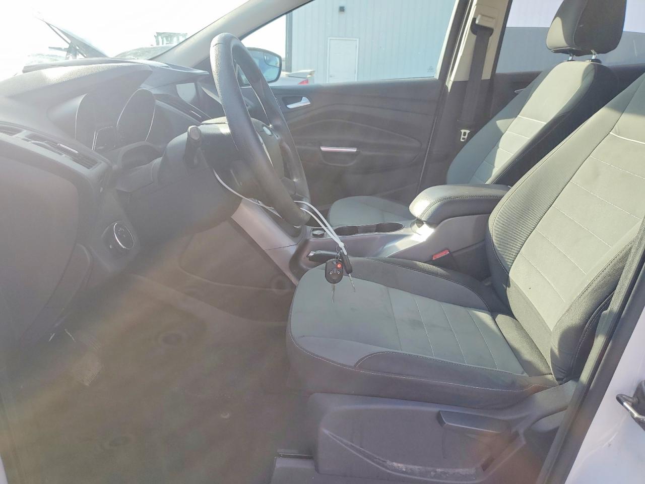 2013 Ford Escape Se White vin: 1FMCU9GX9DUC55104