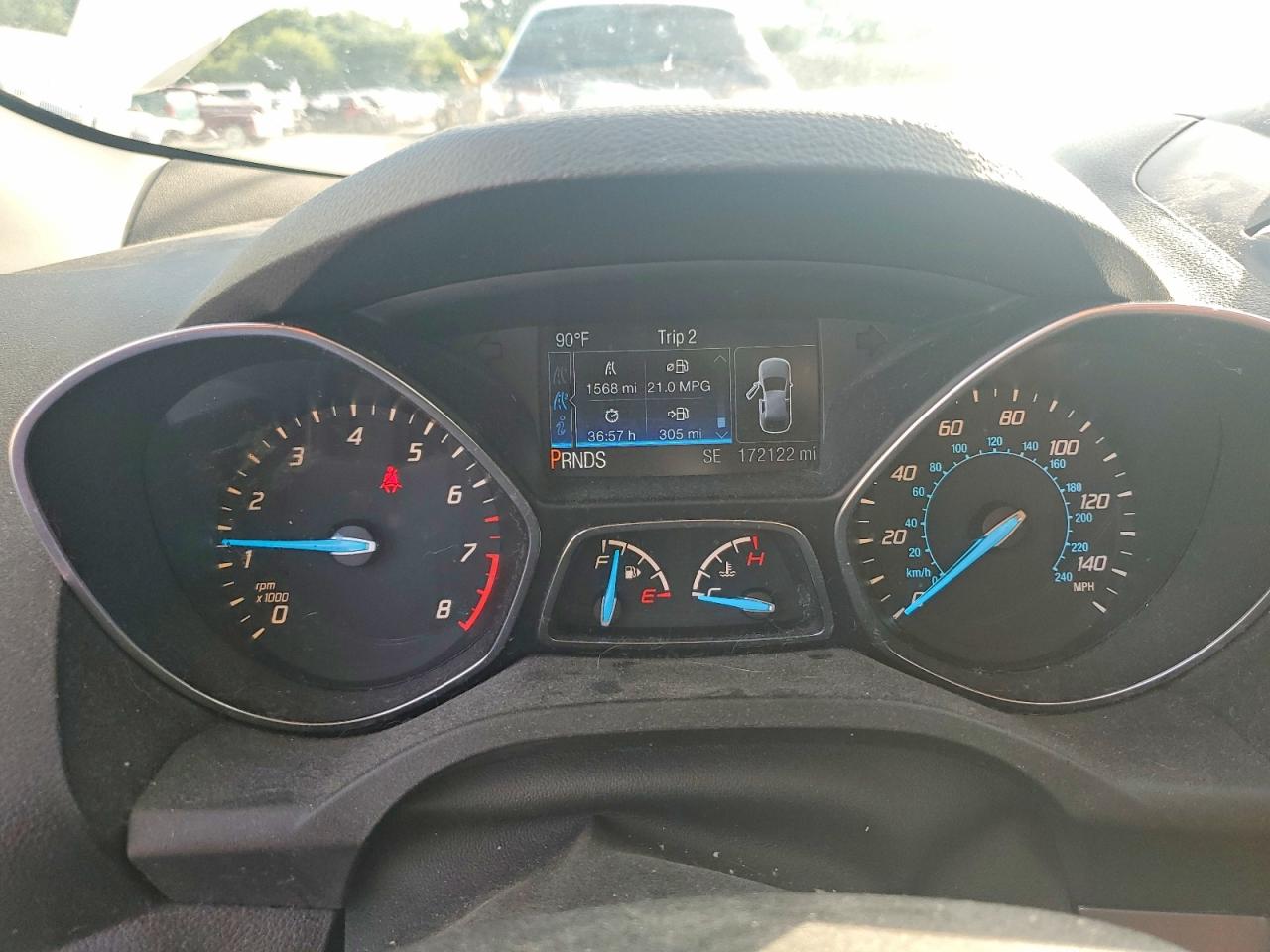 2013 Ford Escape Se White vin: 1FMCU9GX9DUC55104
