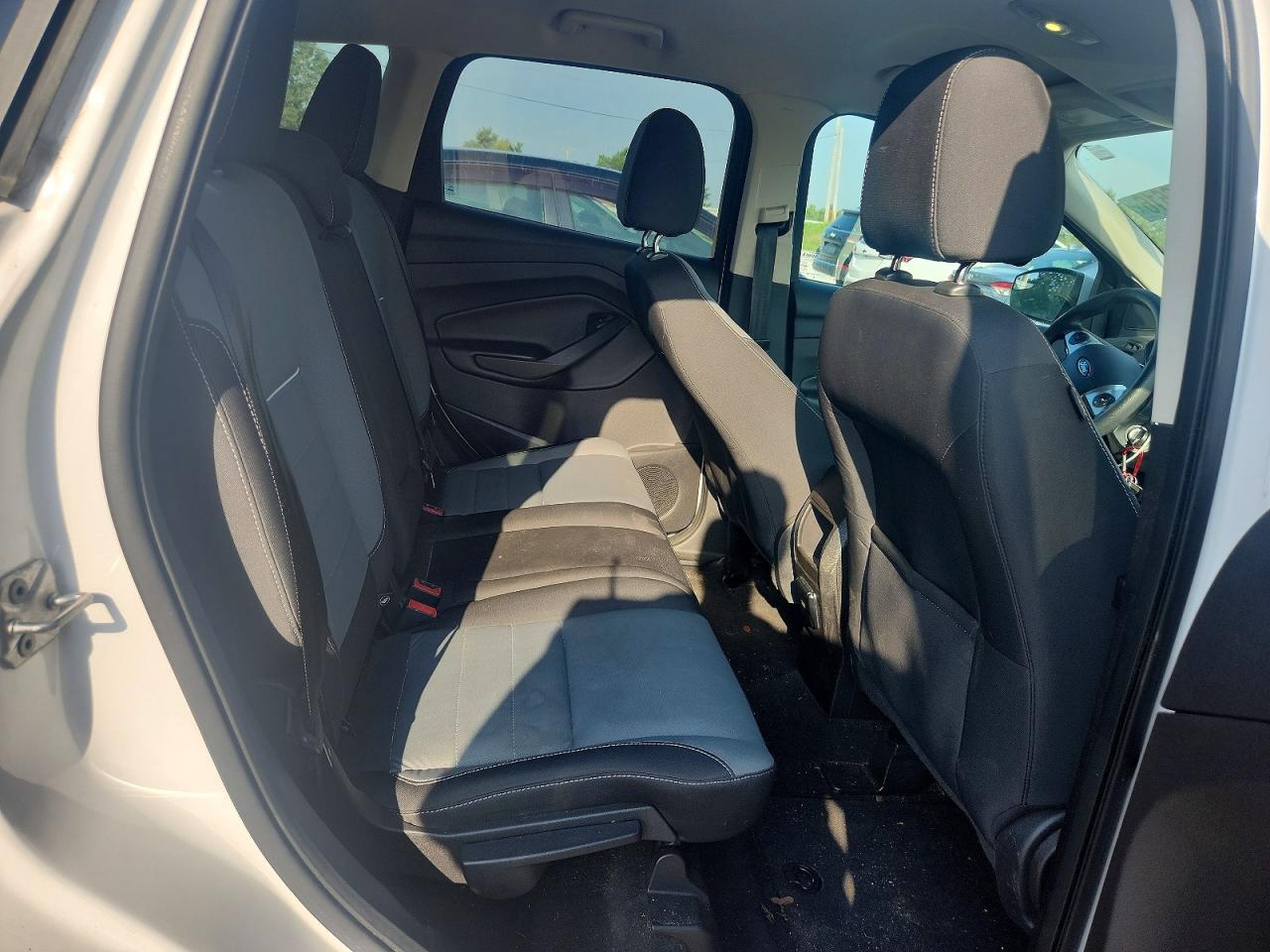 2013 Ford Escape Se White vin: 1FMCU9GX9DUD89594
