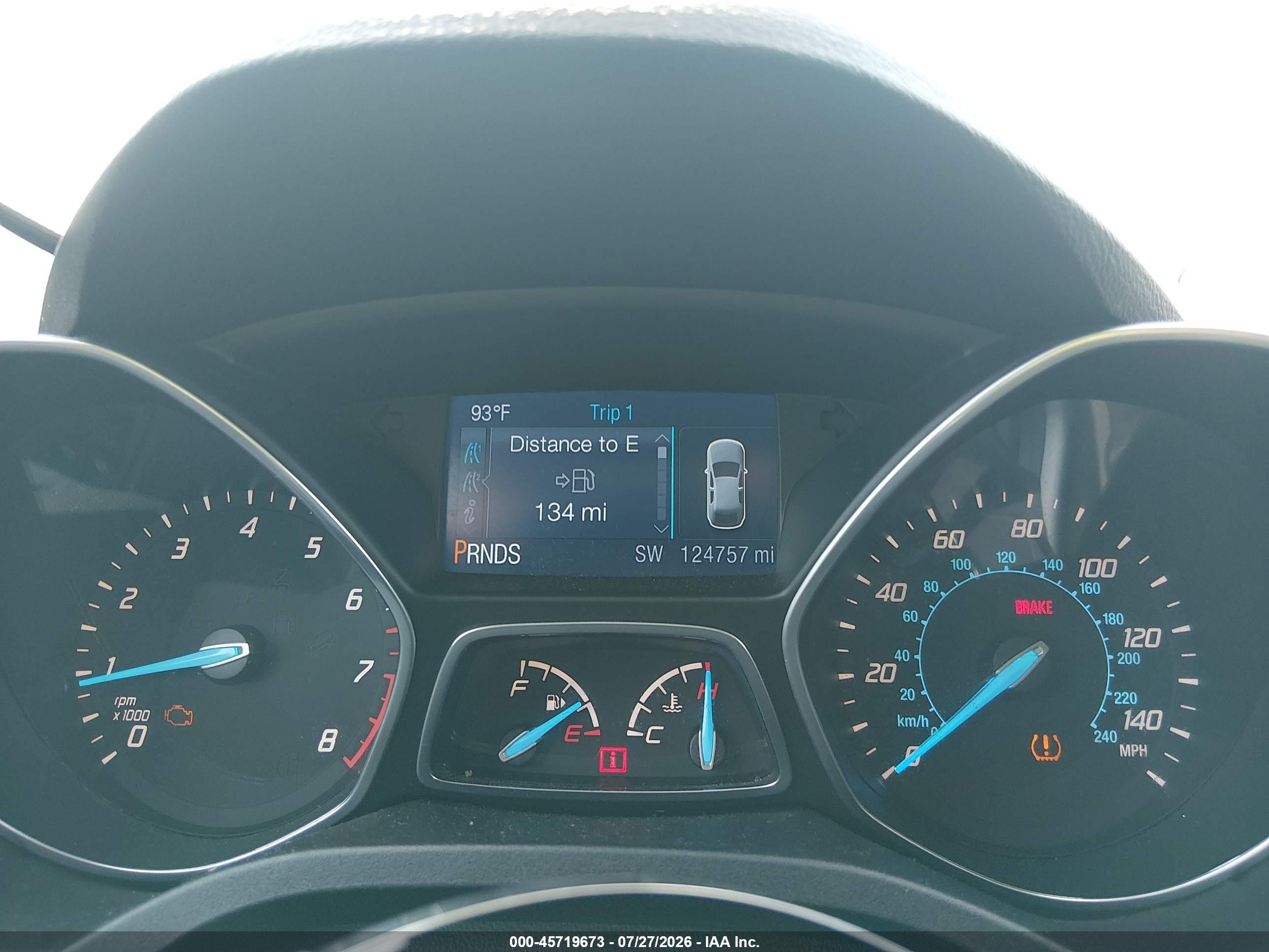 2014 Ford Escape Se Blue vin: 1FMCU9GX9EUA80838