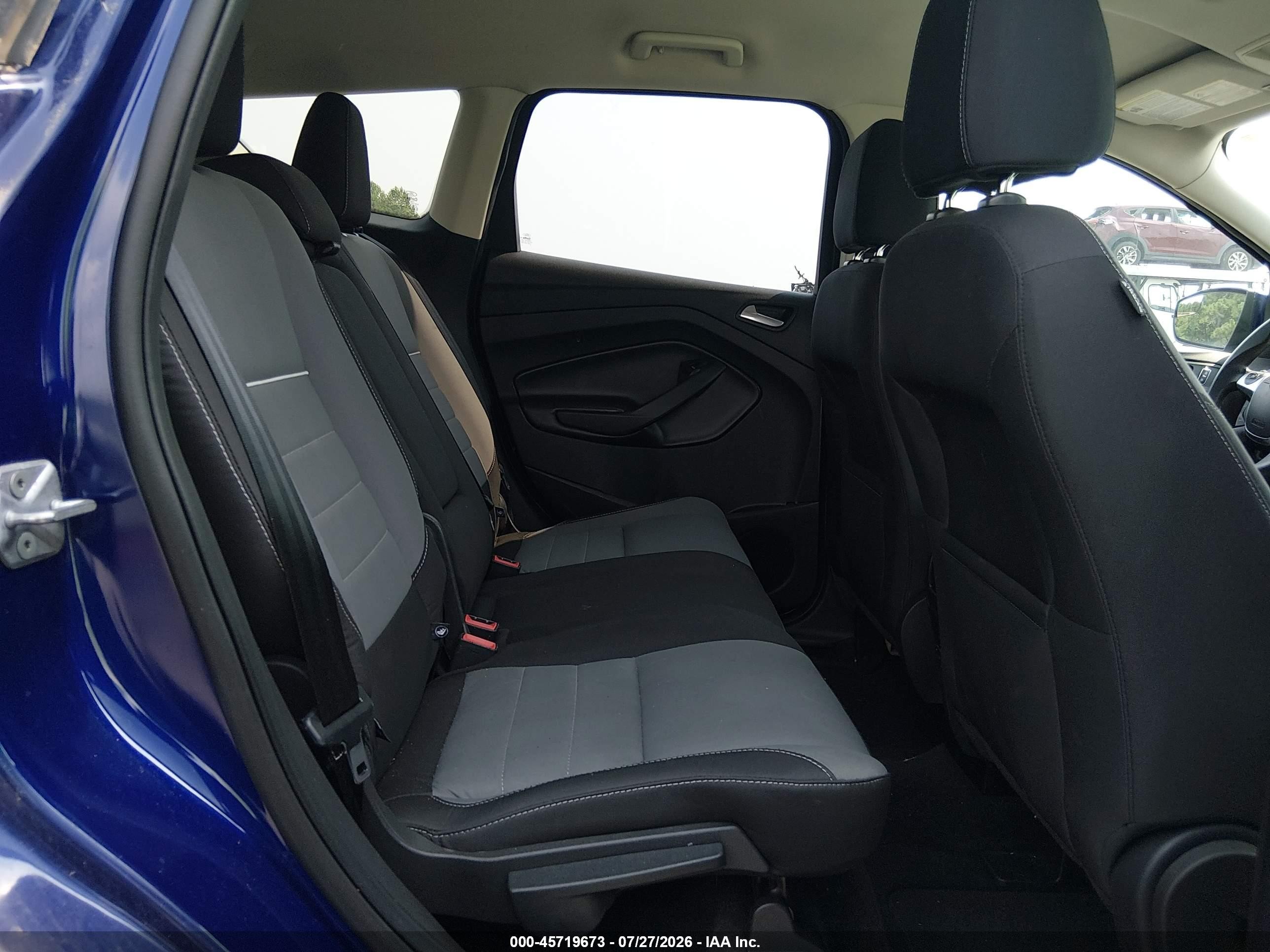 2014 Ford Escape Se Blue vin: 1FMCU9GX9EUA80838