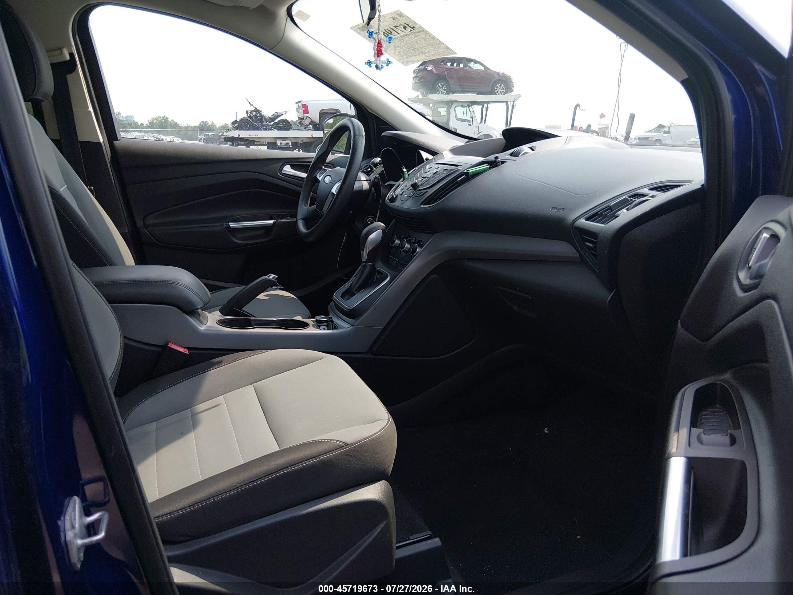 2014 Ford Escape Se Blue vin: 1FMCU9GX9EUA80838