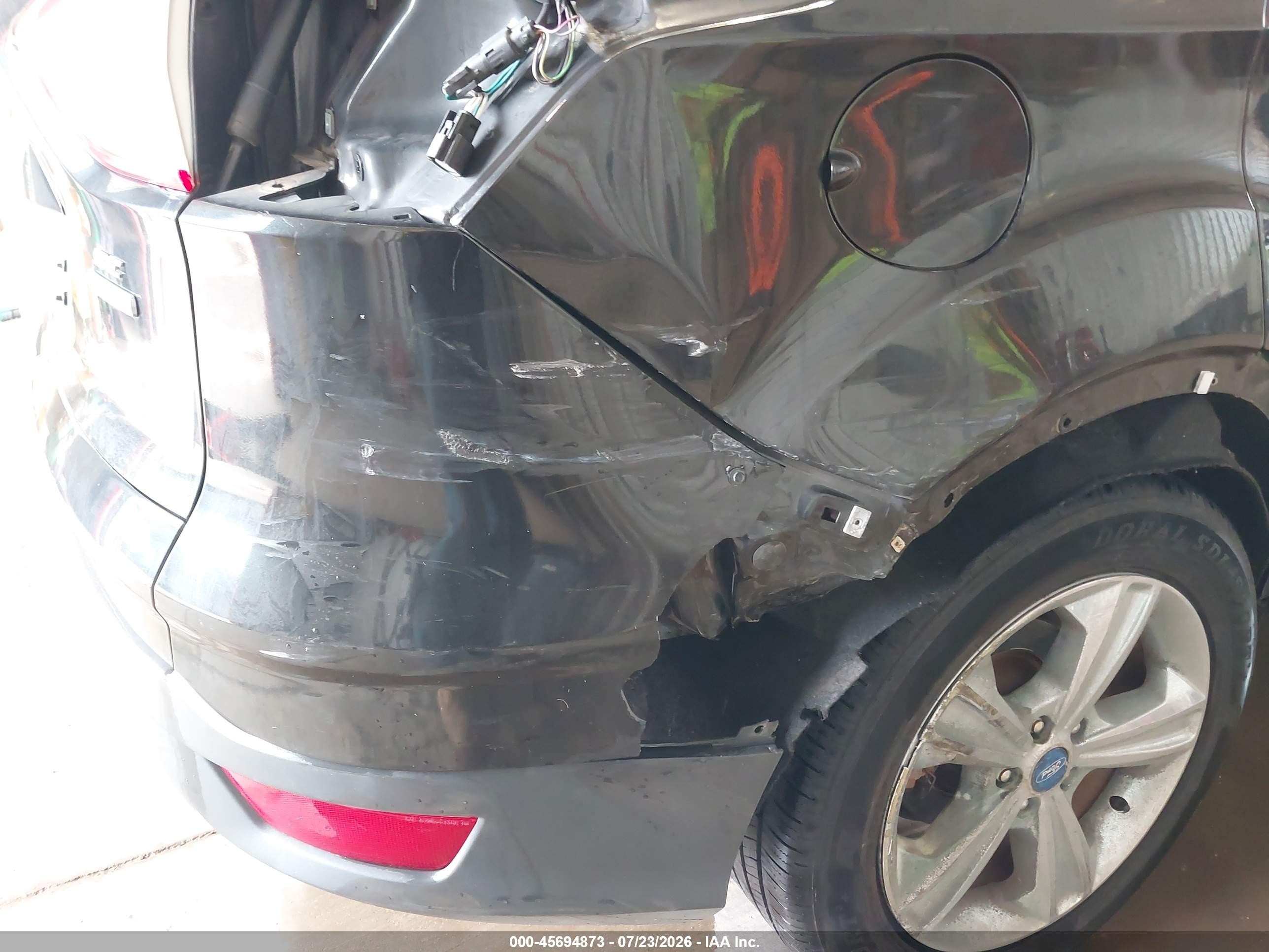2014 Ford Escape Se Черный vin: 1FMCU9GX9EUA86638