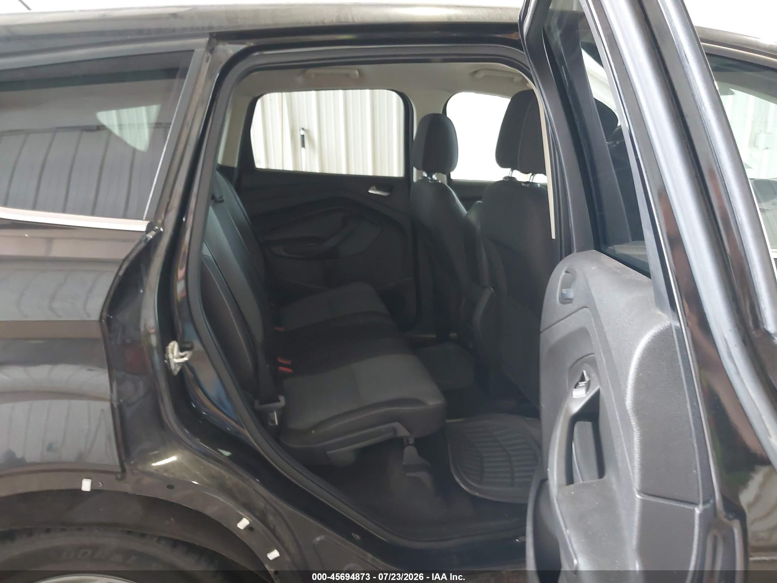 2014 Ford Escape Se Черный vin: 1FMCU9GX9EUA86638