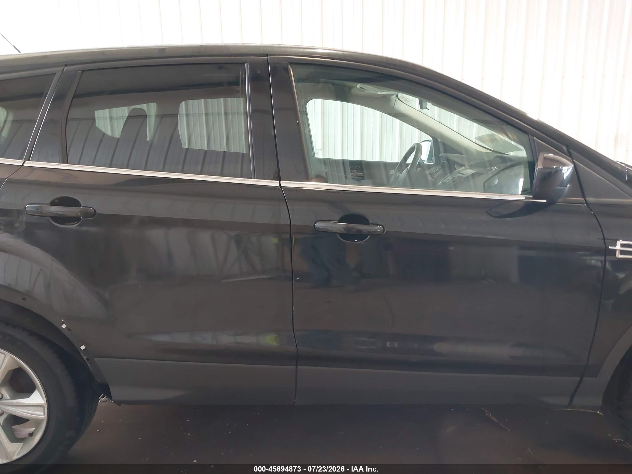 2014 Ford Escape Se Черный vin: 1FMCU9GX9EUA86638