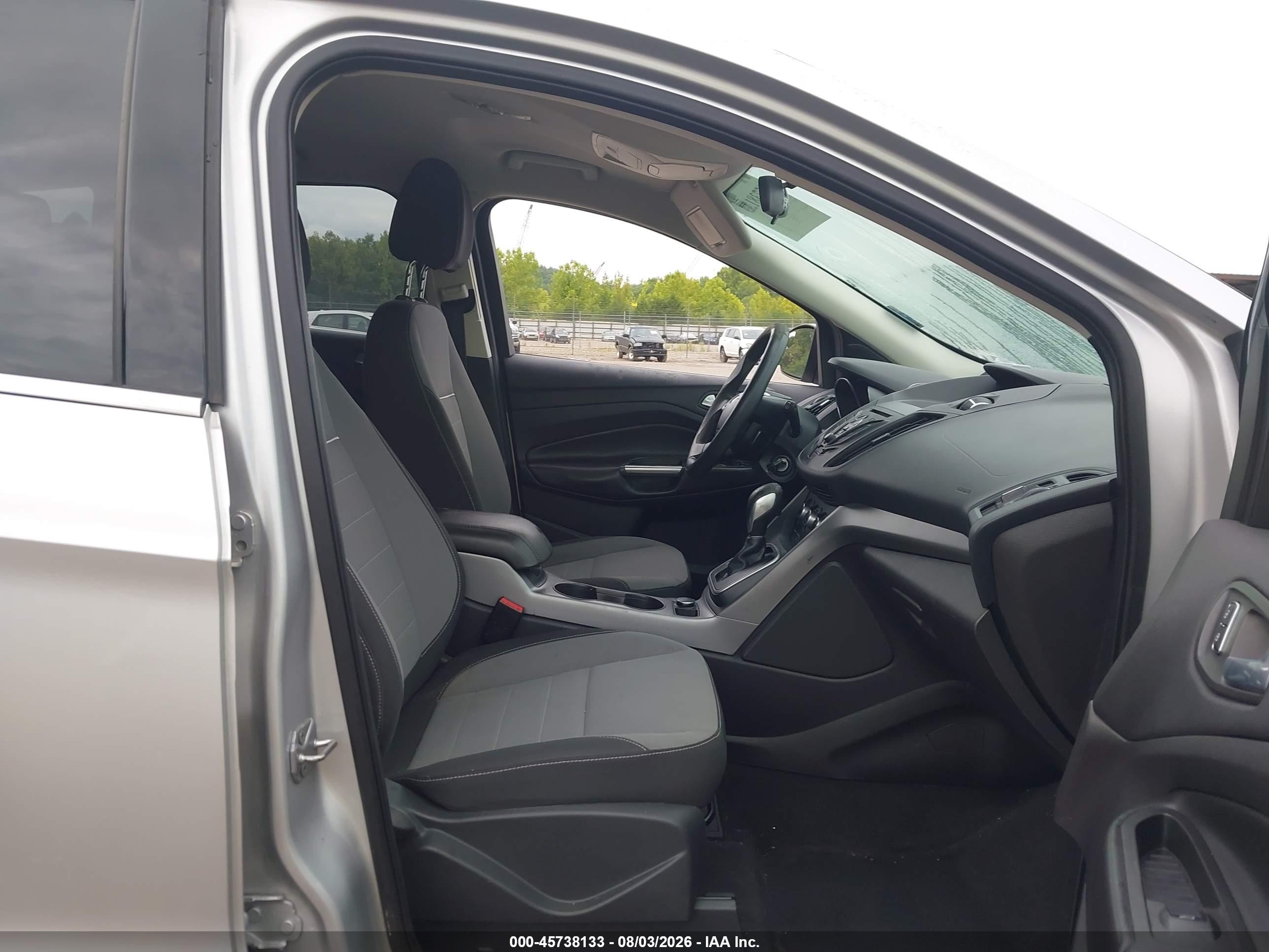 2014 Ford Escape Se Silver vin: 1FMCU9GX9EUB85976