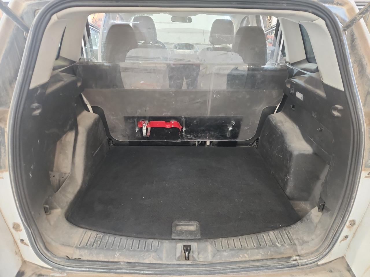 2014 Ford Escape Se White vin: 1FMCU9GX9EUB86772 Damage: Aftermarket Accessory, Aftermarket, Acceptable