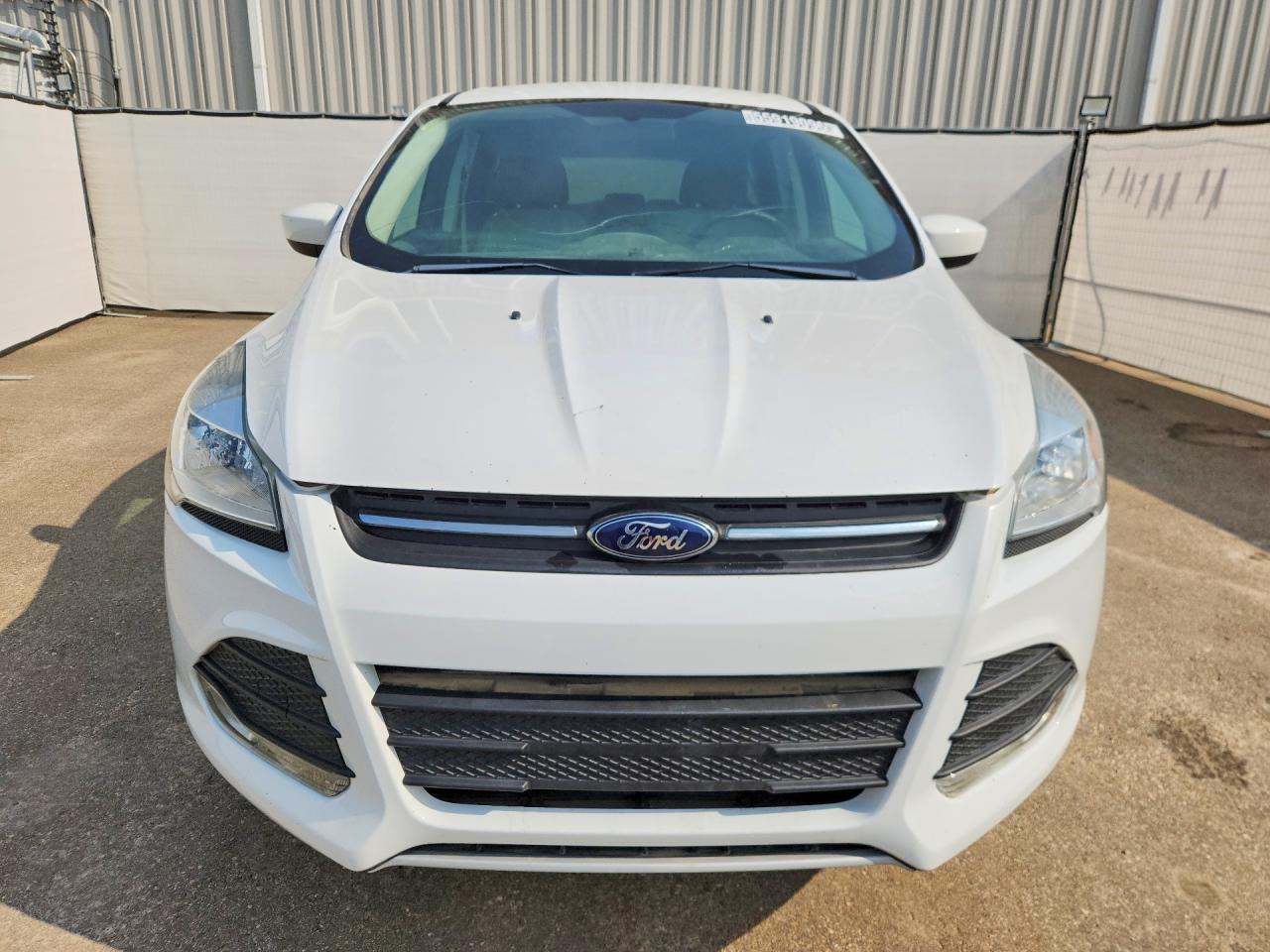 2014 Ford Escape Se White vin: 1FMCU9GX9EUB86772