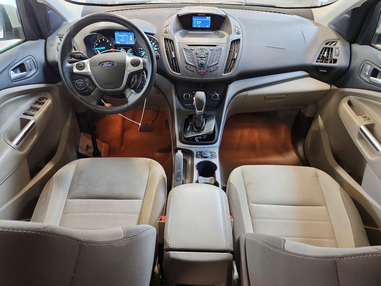 2014 Ford Escape Se White vin: 1FMCU9GX9EUB86772