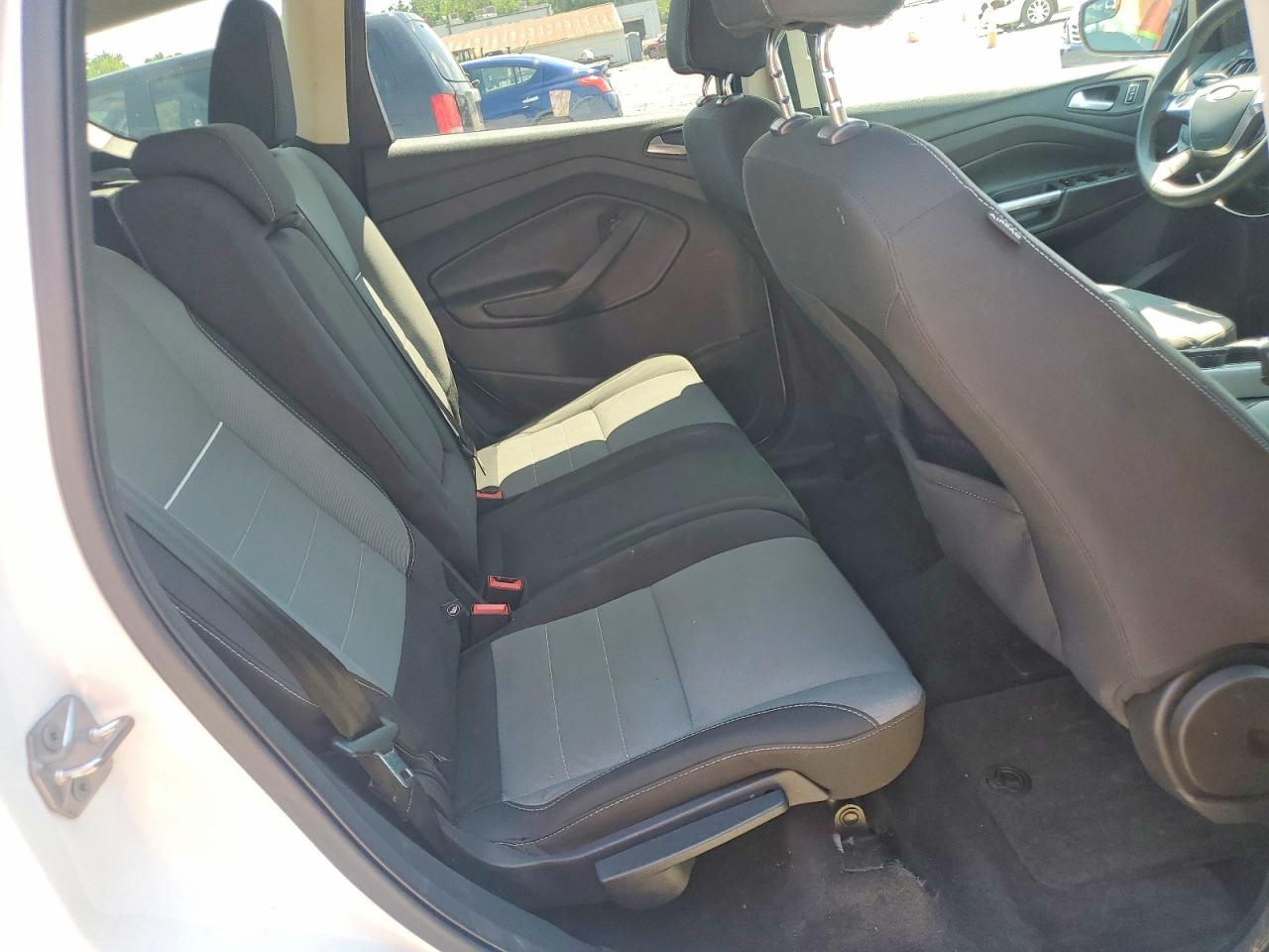 2014 Ford Escape Se White vin: 1FMCU9GX9EUB96038