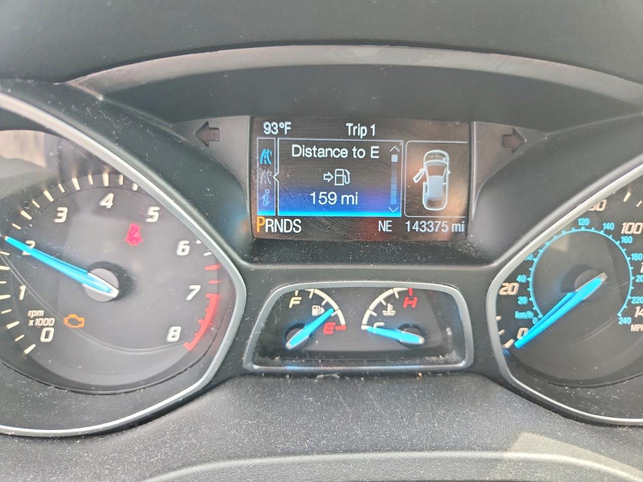 2014 Ford Escape Se White vin: 1FMCU9GX9EUB96038