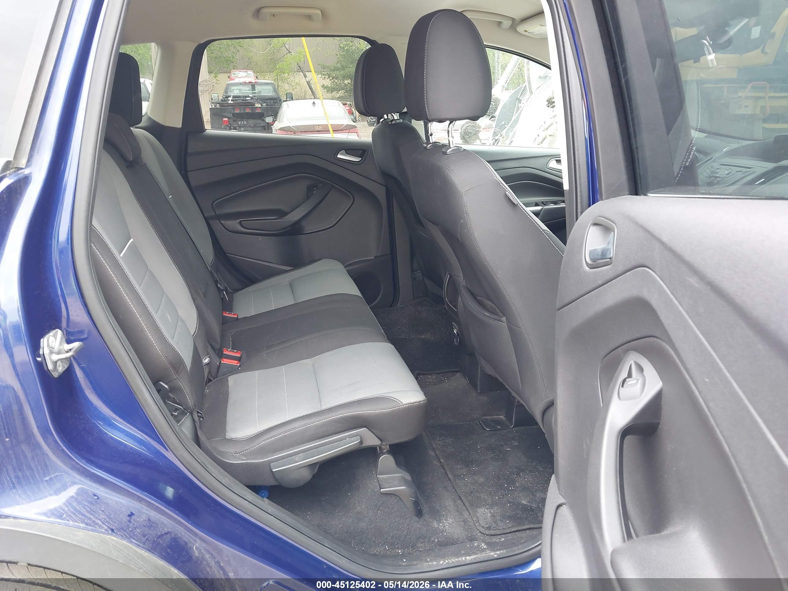 2014 Ford Escape Se Black vin: 1FMCU9GX9EUC13825