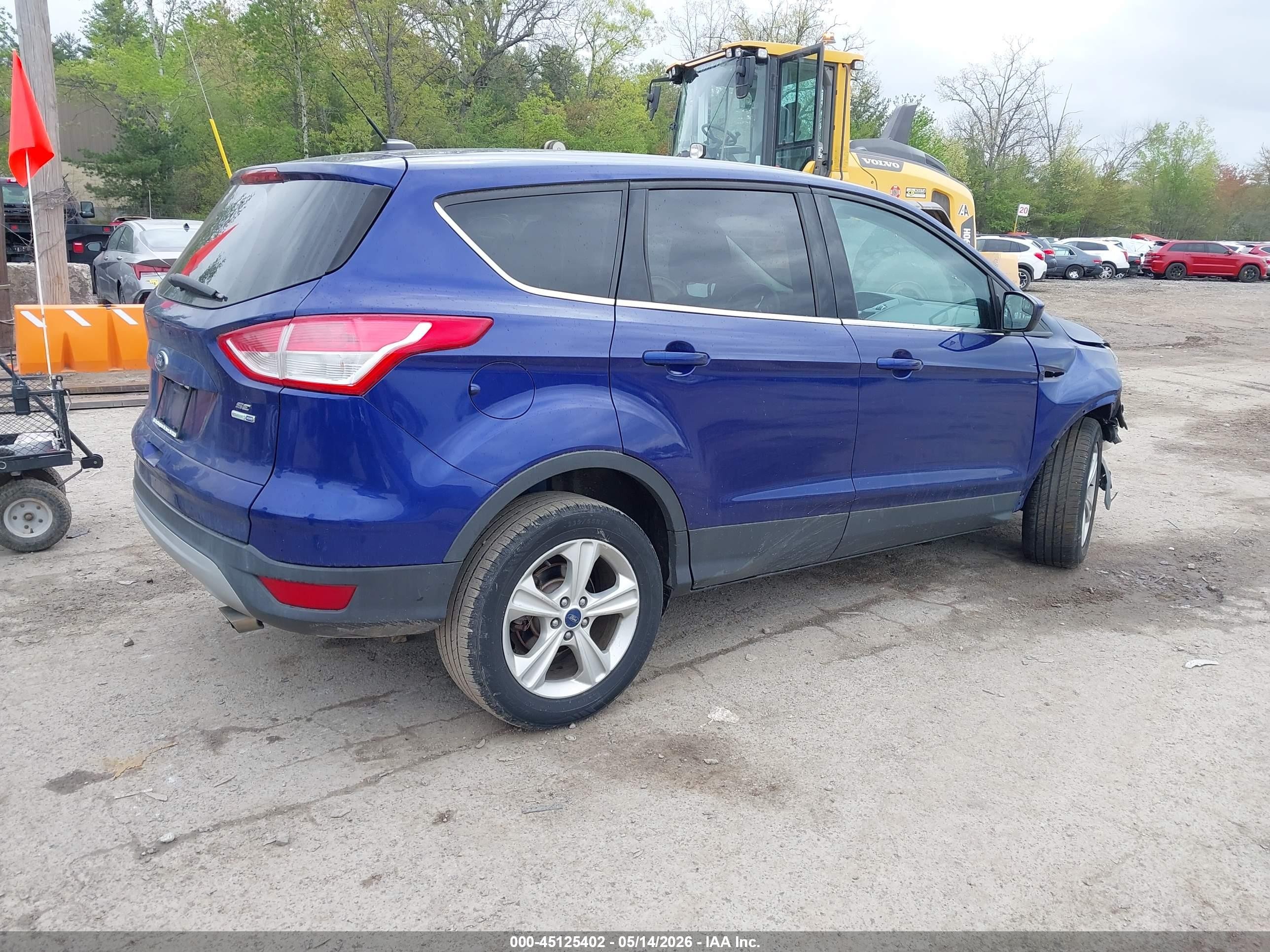 2014 Ford Escape Se Black vin: 1FMCU9GX9EUC13825