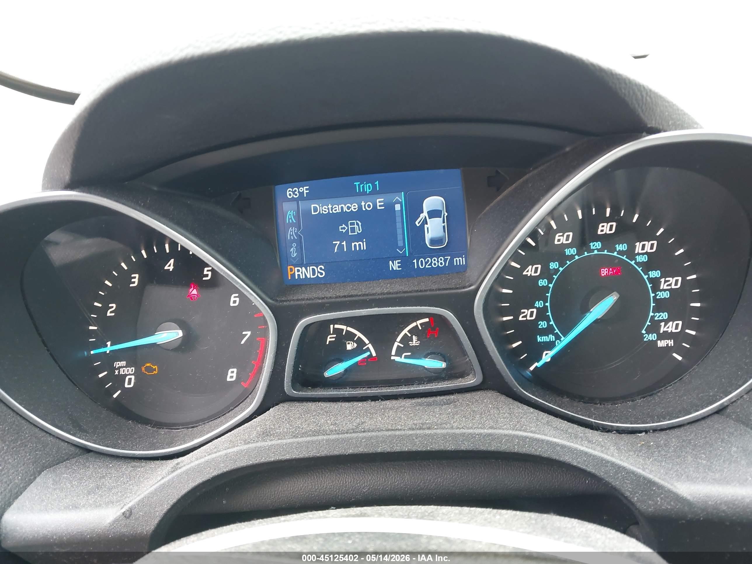 2014 Ford Escape Se Black vin: 1FMCU9GX9EUC13825