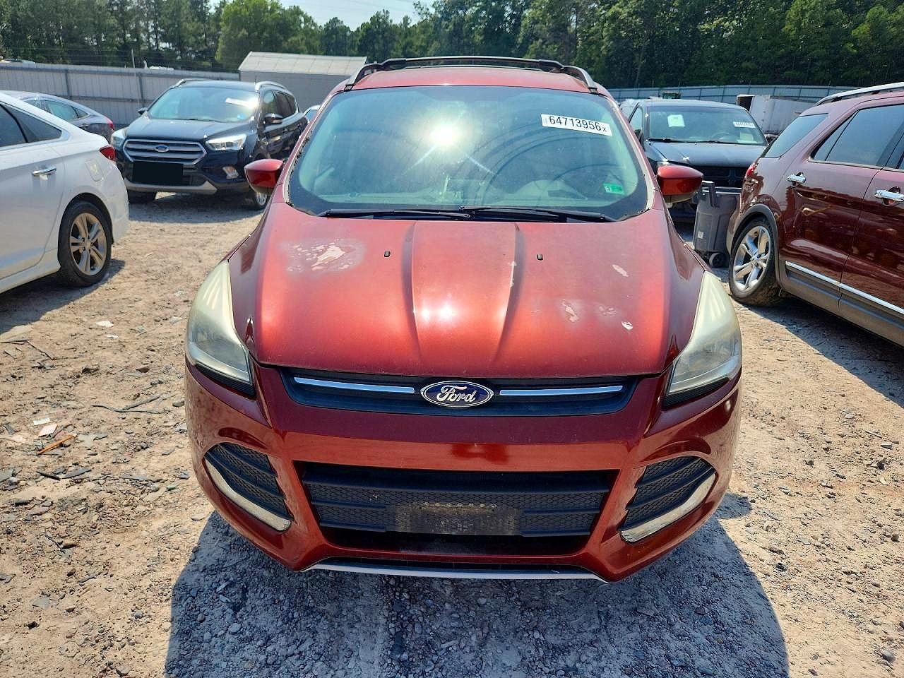 2014 Ford Escape Se Burgundy vin: 1FMCU9GX9EUC26784