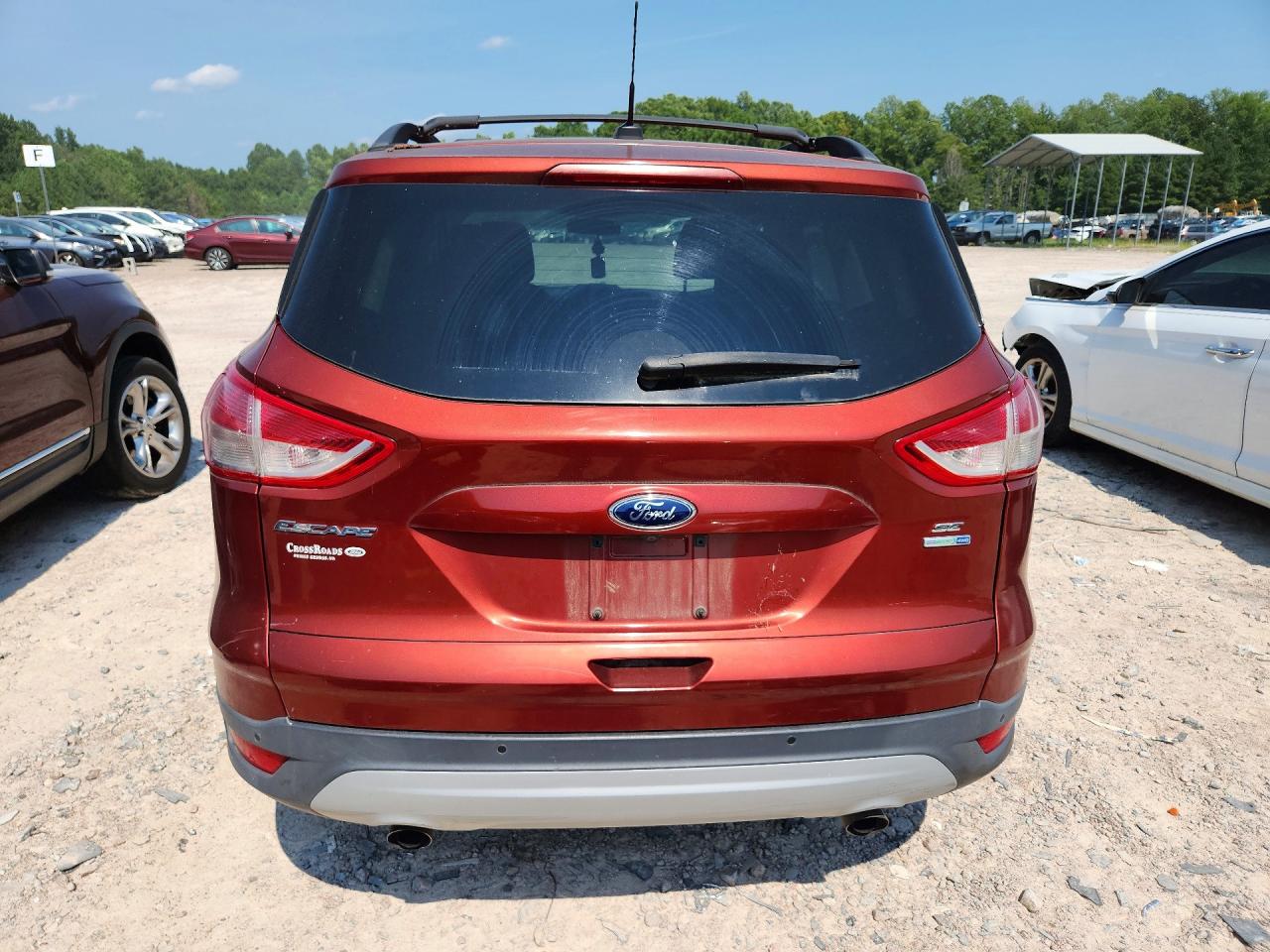 2014 Ford Escape Se Burgundy vin: 1FMCU9GX9EUC26784