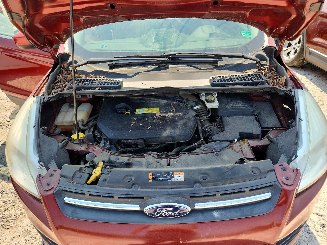 2014 Ford Escape Se Burgundy vin: 1FMCU9GX9EUC26784