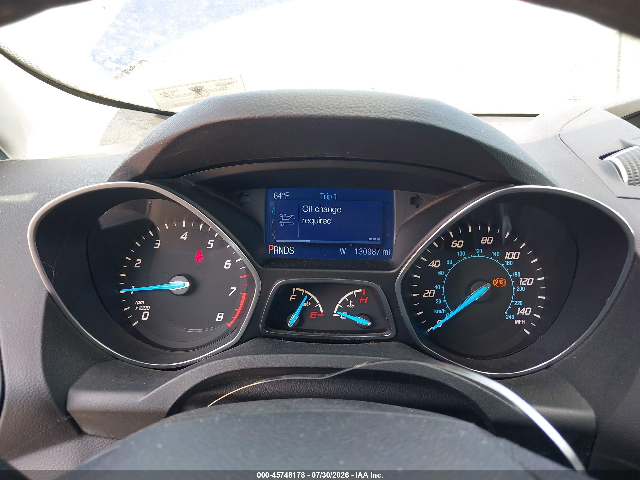 2014 Ford Escape Se Blue vin: 1FMCU9GX9EUC90274