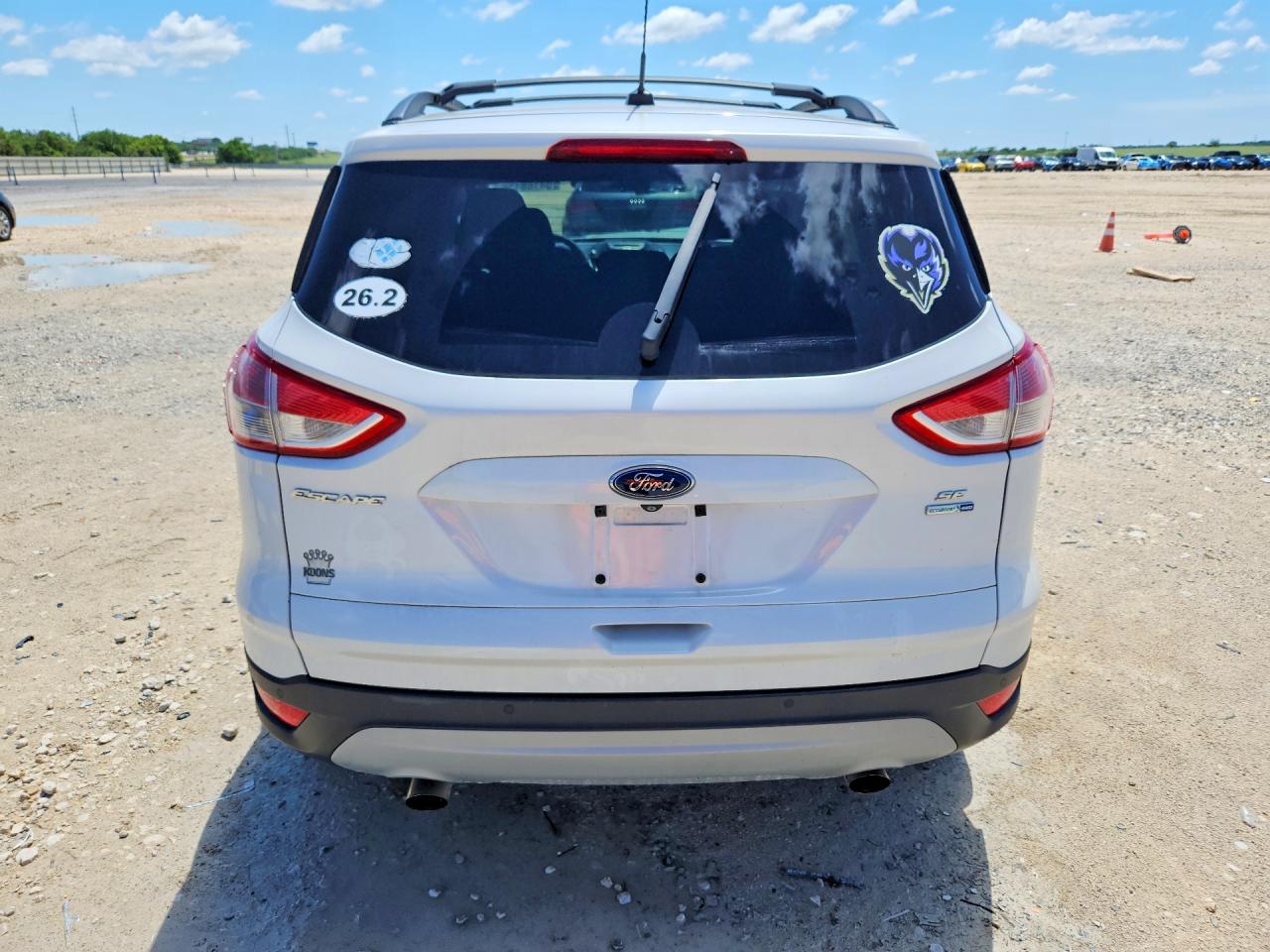 2015 Ford Escape Silver vin: 1FMCU9GX9FUA37666