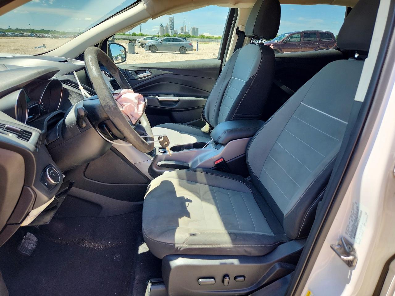 2015 Ford Escape Silver vin: 1FMCU9GX9FUA37666