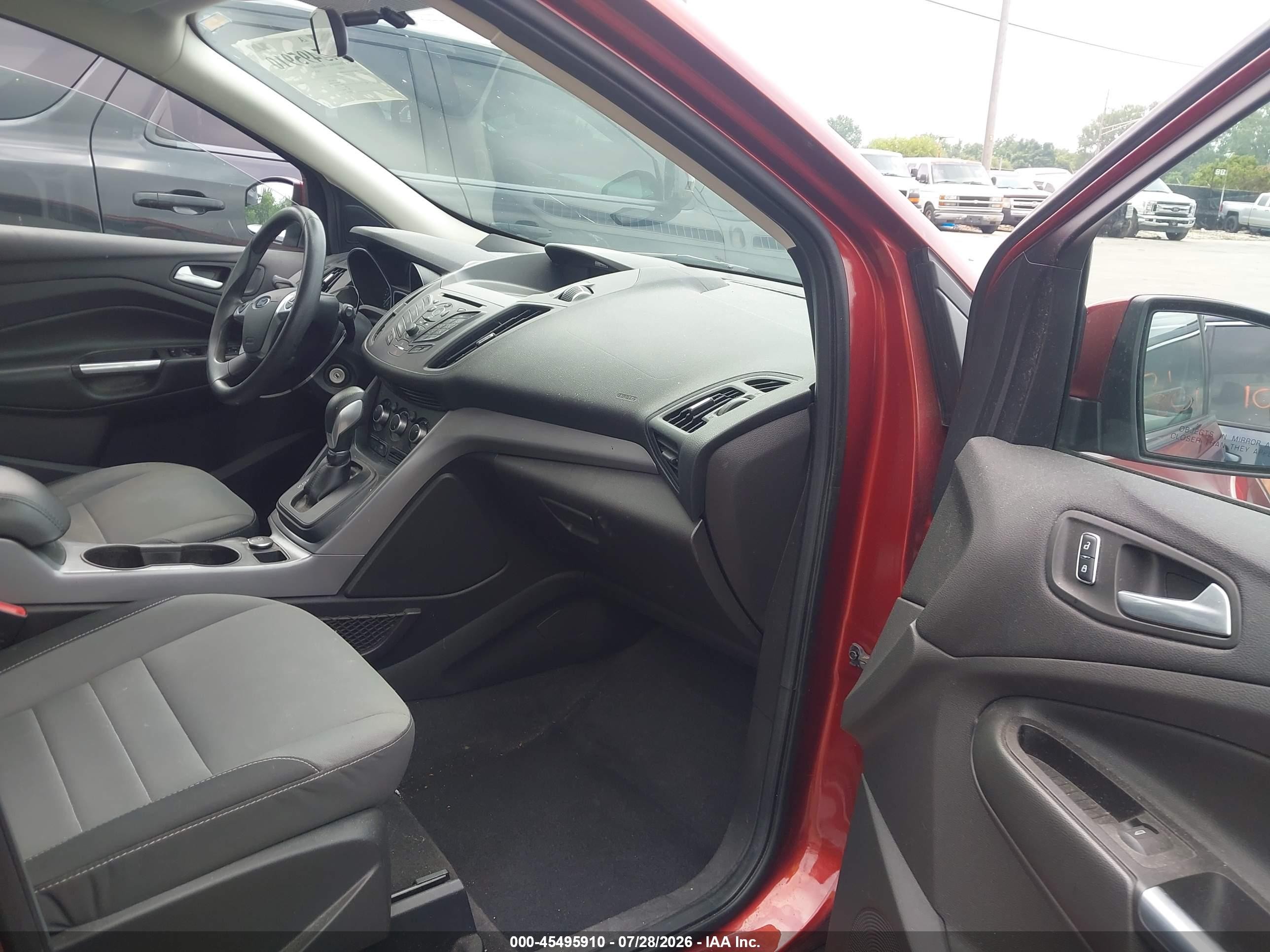 2015 Ford Escape Se Orange vin: 1FMCU9GX9FUA38980
