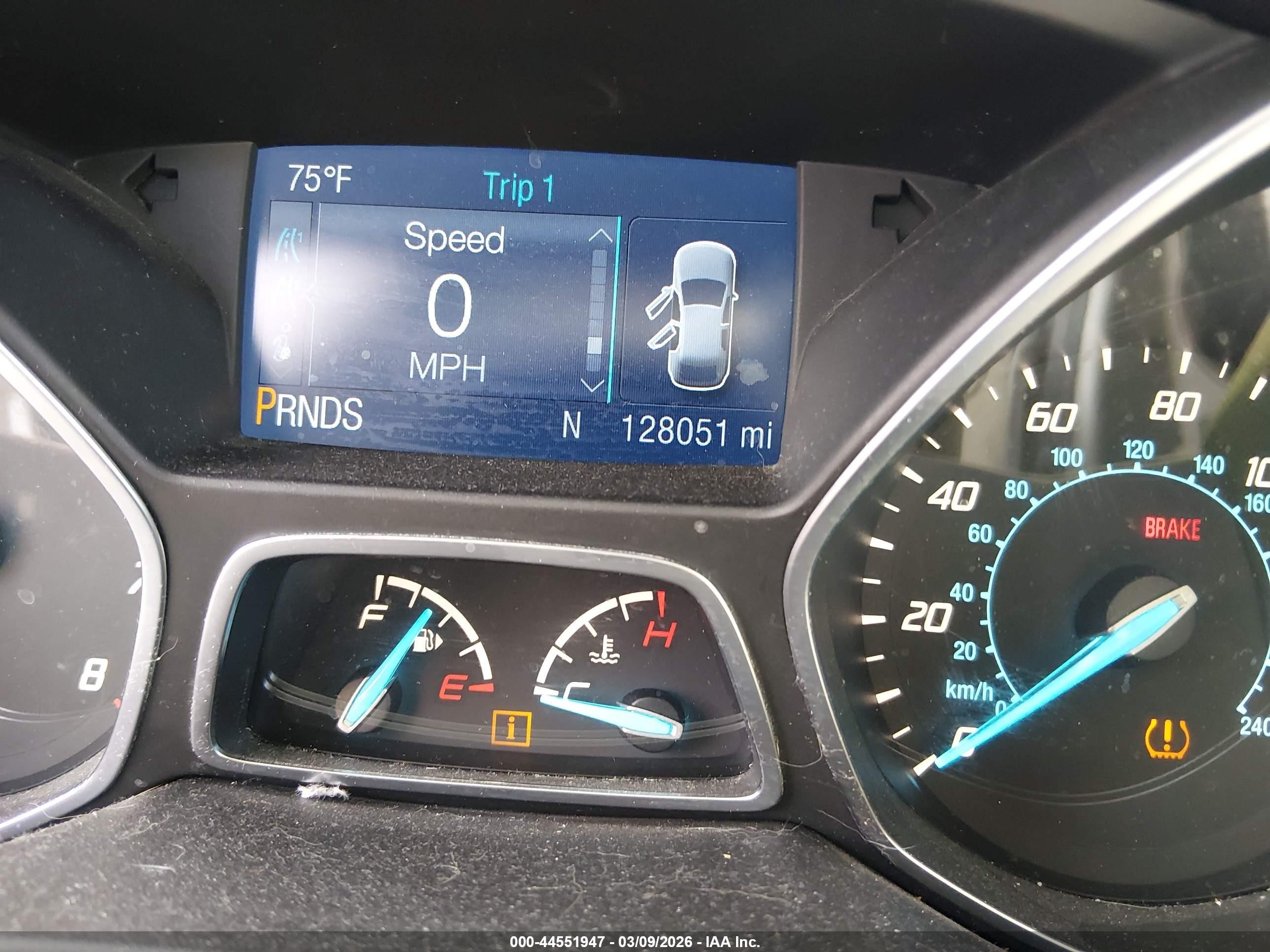 2015 Ford Escape Se White vin: 1FMCU9GX9FUA64236
