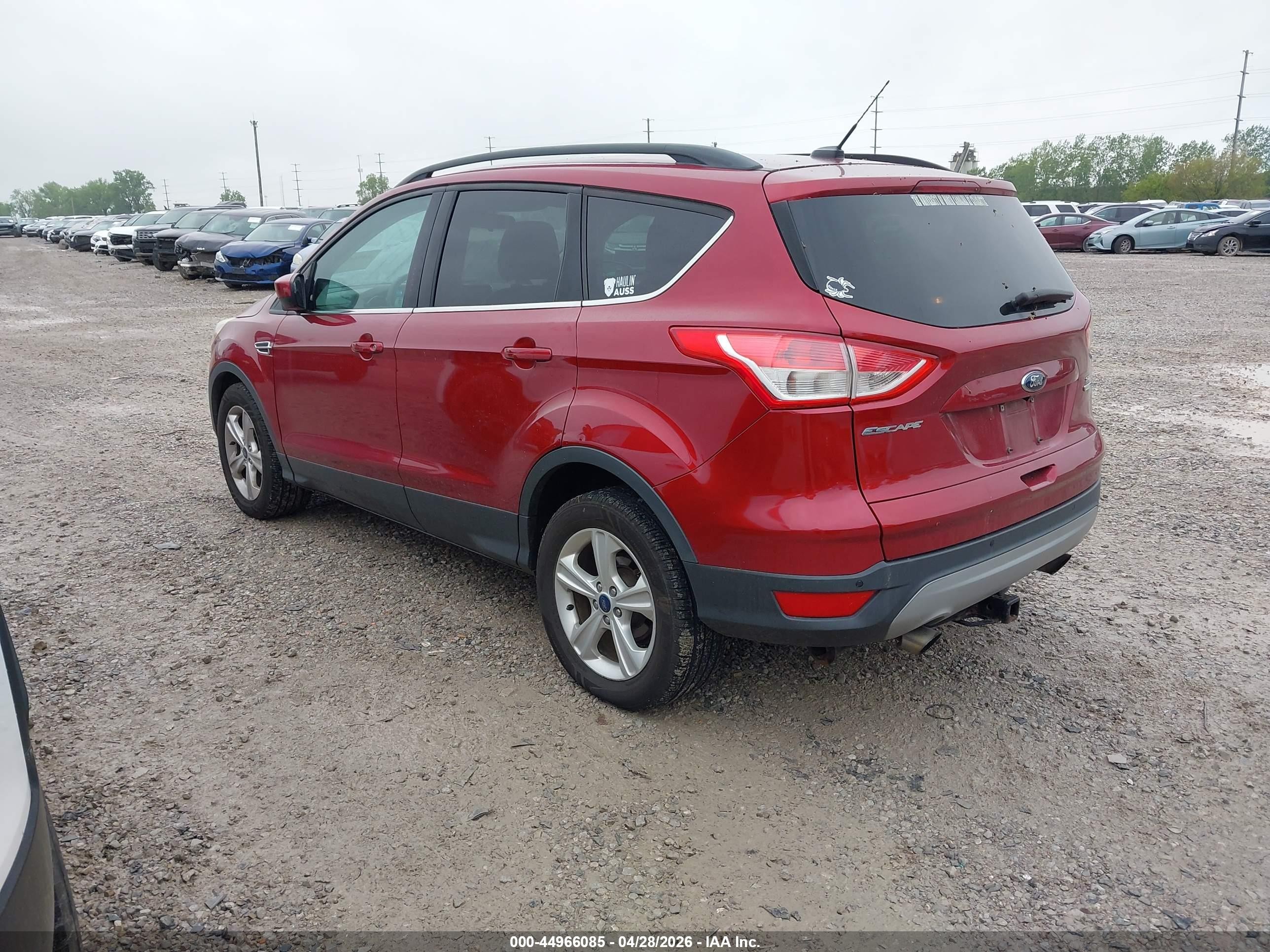 2015 Ford Escape Se Red vin: 1FMCU9GX9FUA72711
