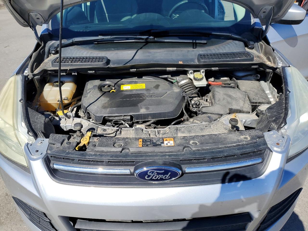 2015 Ford Escape Se Серебряный vin: 1FMCU9GX9FUB15251